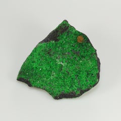 Uvarovite green garnet specimen