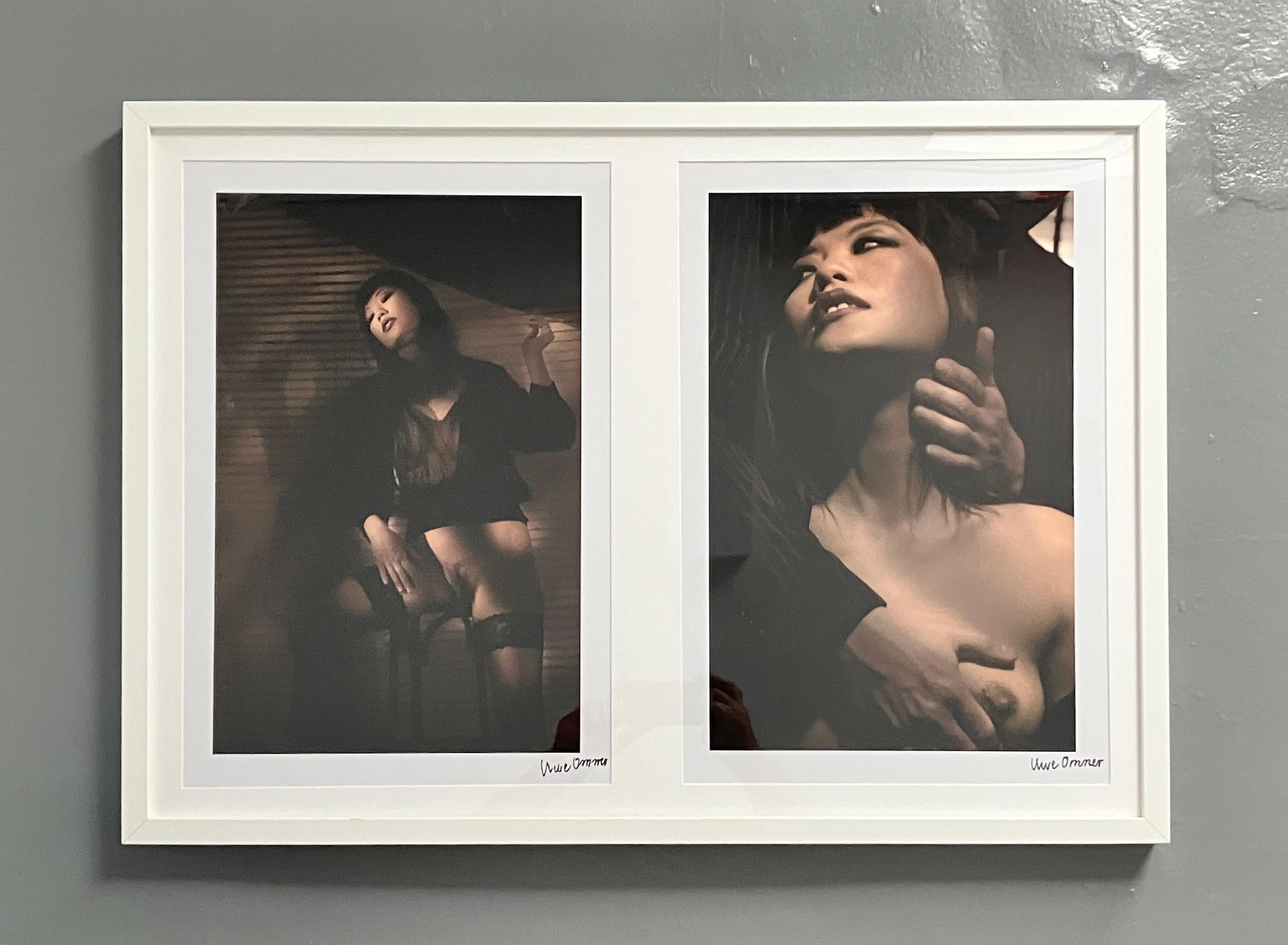 Conjunto de 2 Fotografías Aventure d'une libertine. De la serie El álbum secreto - Photograph de Uwe Ommer