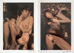 Set di 2 fotografie di Aventure d'une libertine. Dalla serie Secret Album