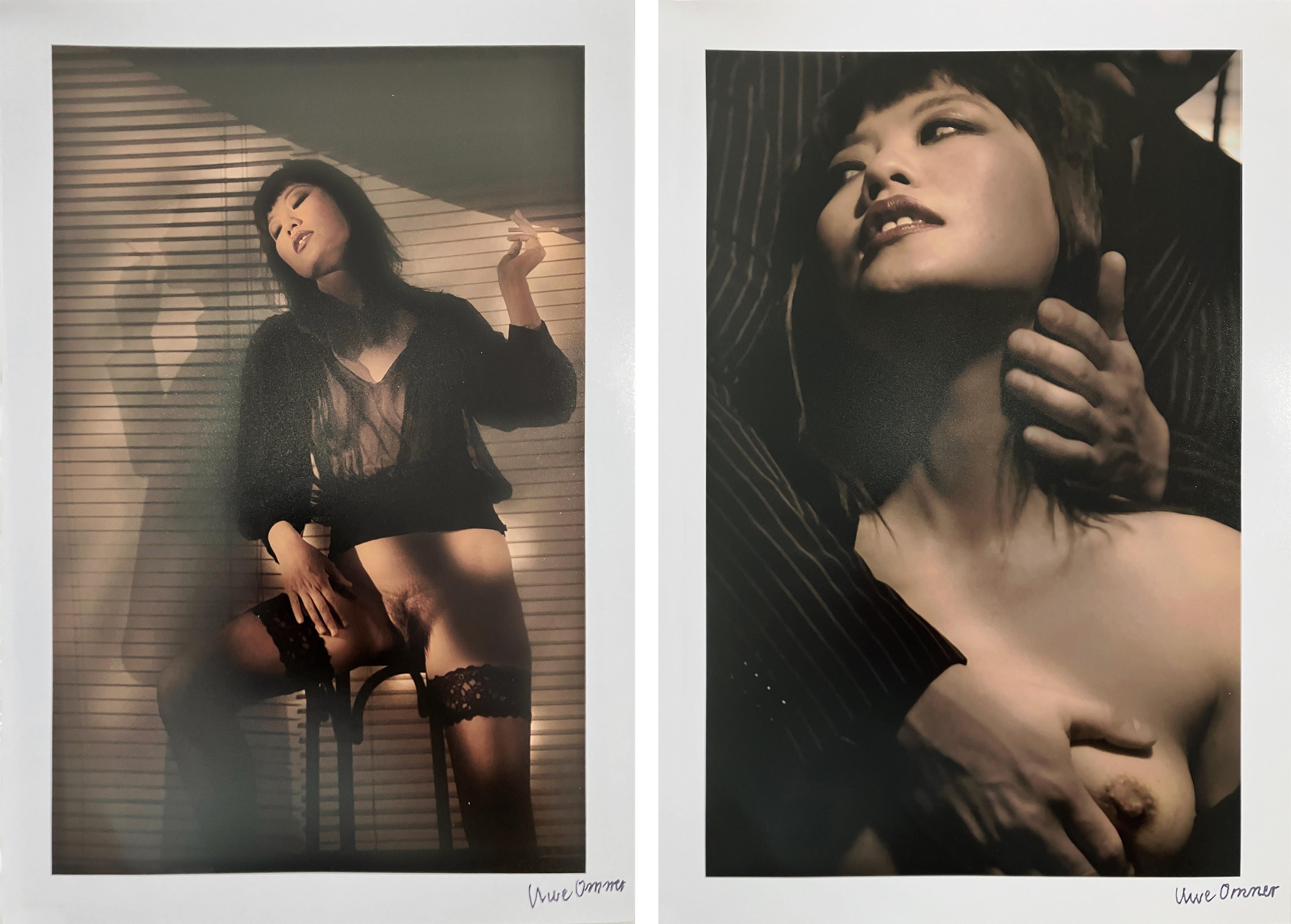 Set of 2 Aventure d'une libertine Photographs. From The Secret Album Series