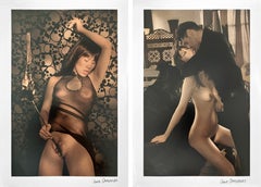 Set von 2 Aventure d'une libertine Fotografien. Aus der Serie The Secret Album Series