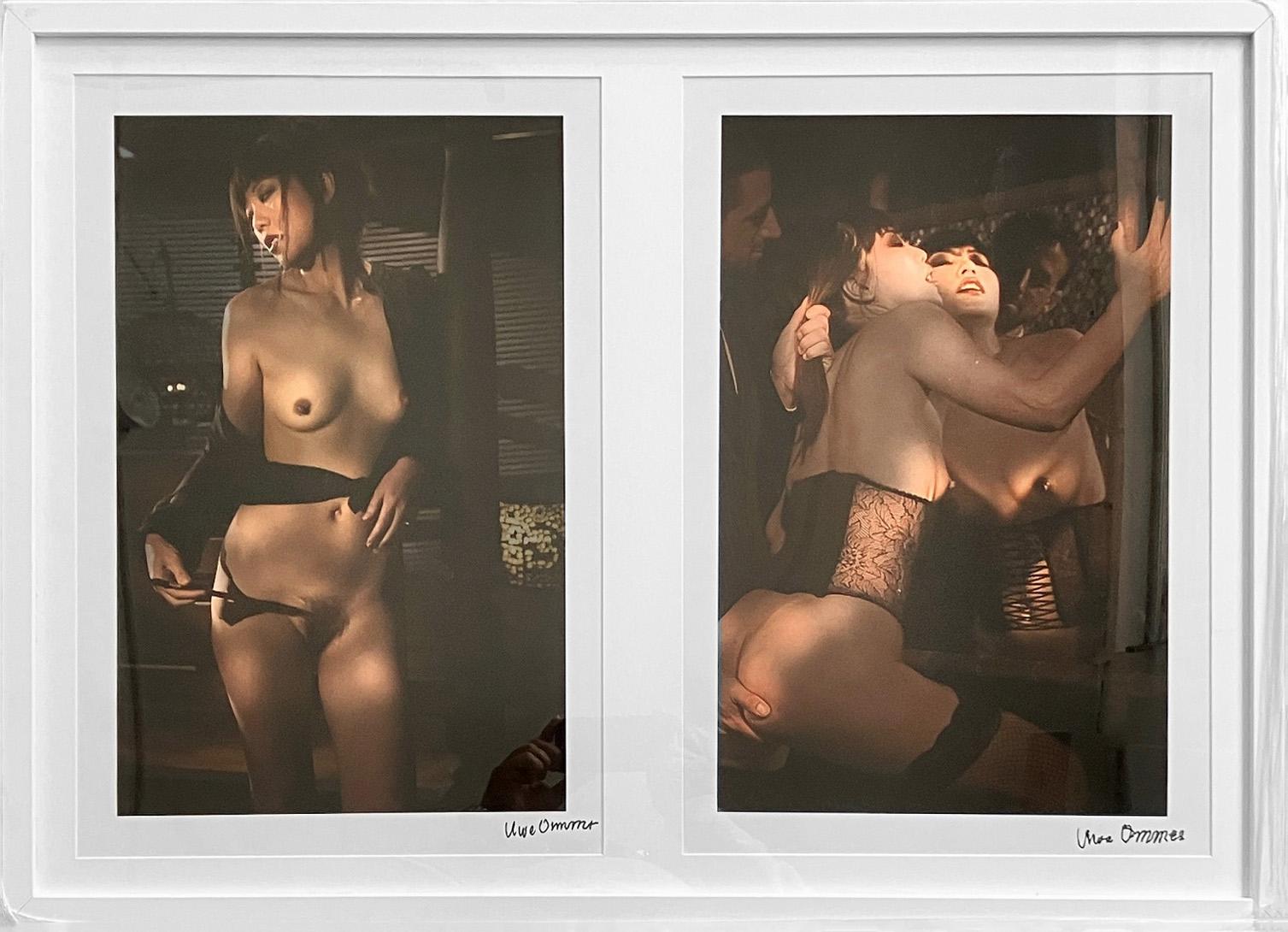 Set of 2 Aventure d'une libertine Photographs. From The Secret Album Series