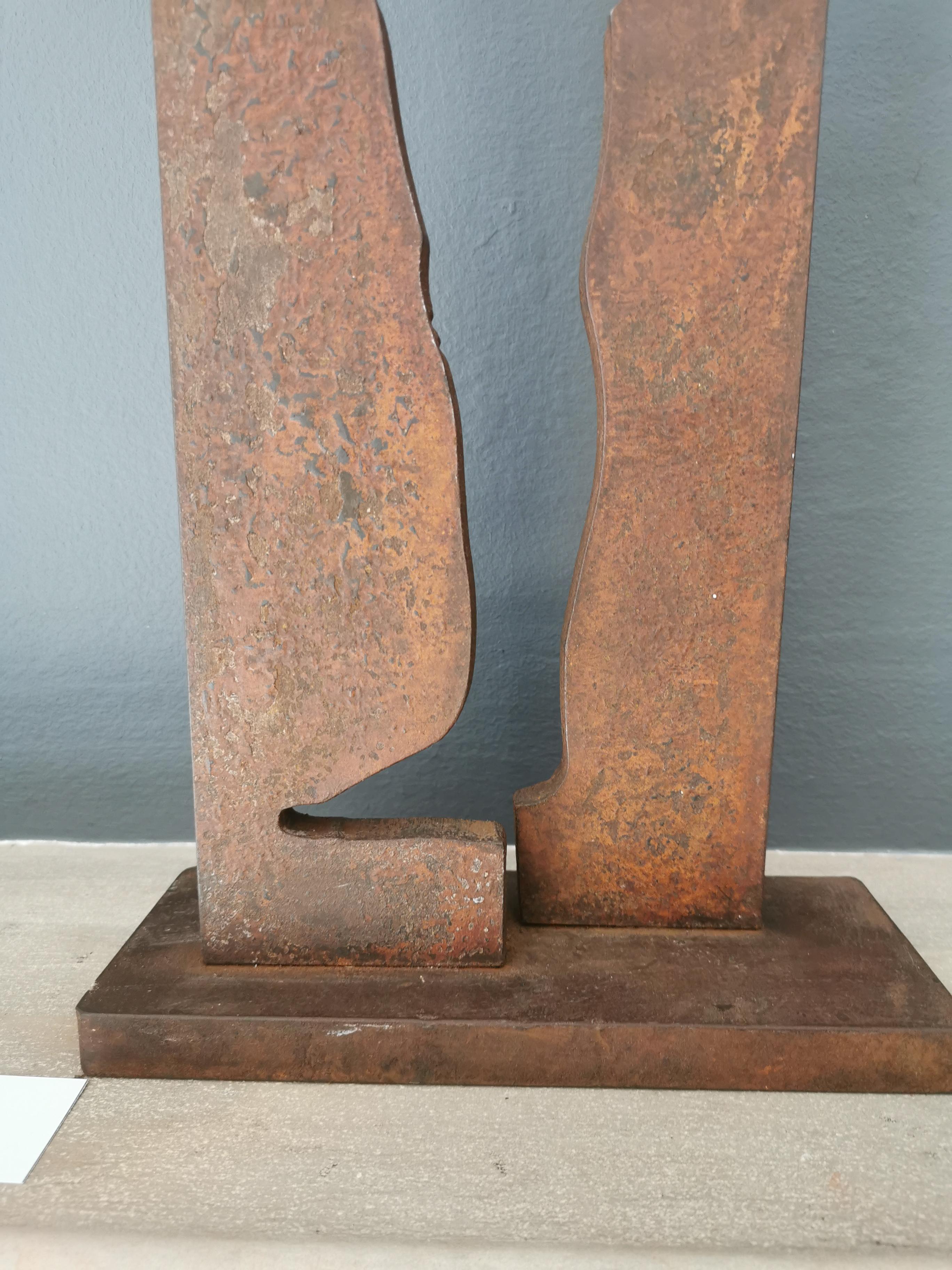 Limited Edition Medium Sized Rusted Steel Sculpture 