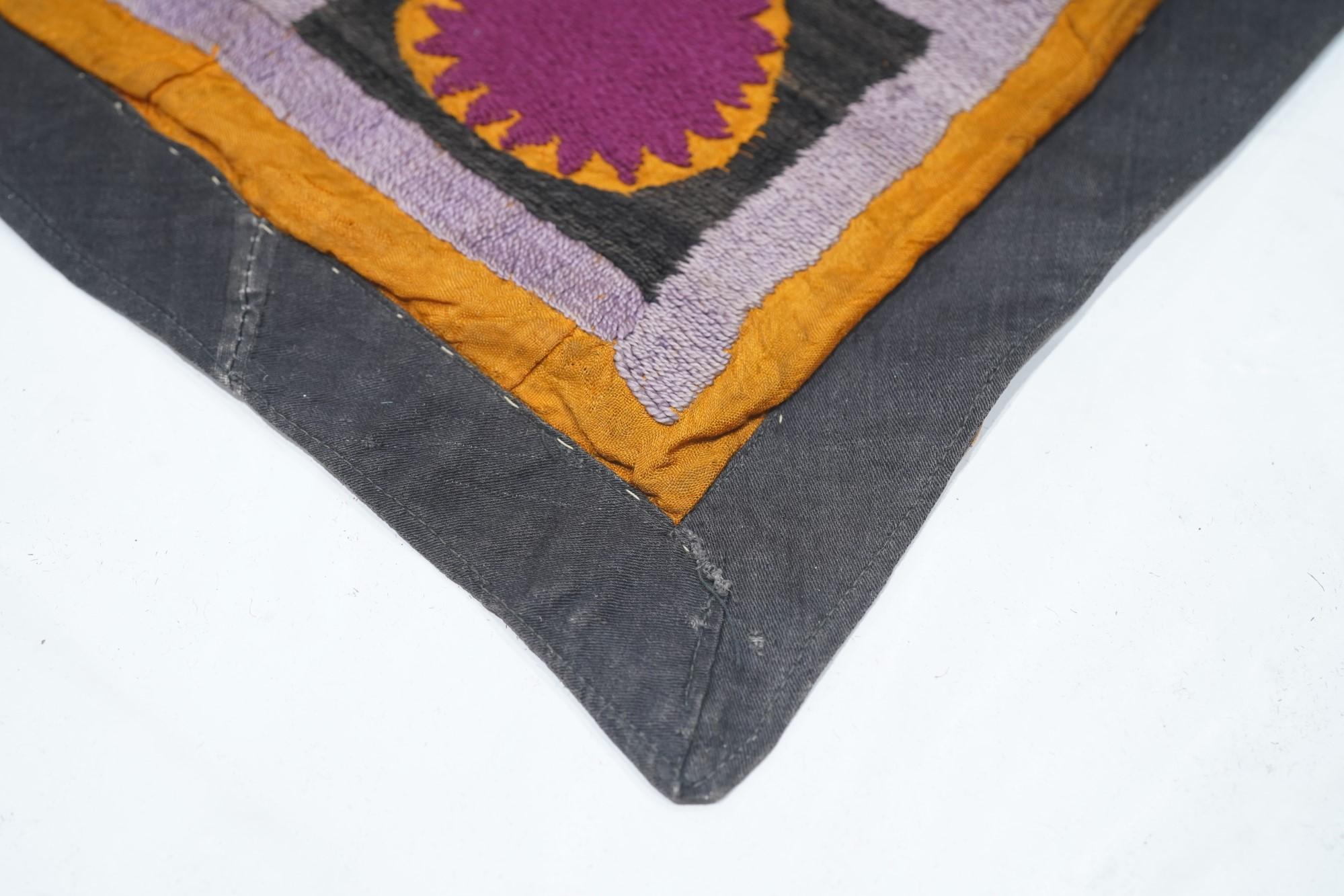 Uzbak Suzani Rug 3'10'' x 4'0