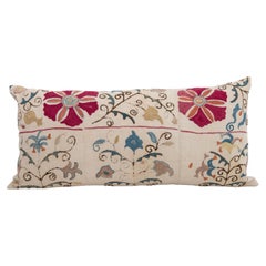 Uzbek Antique Suzani Pillowcase, Late 19th C. Uzbekistan