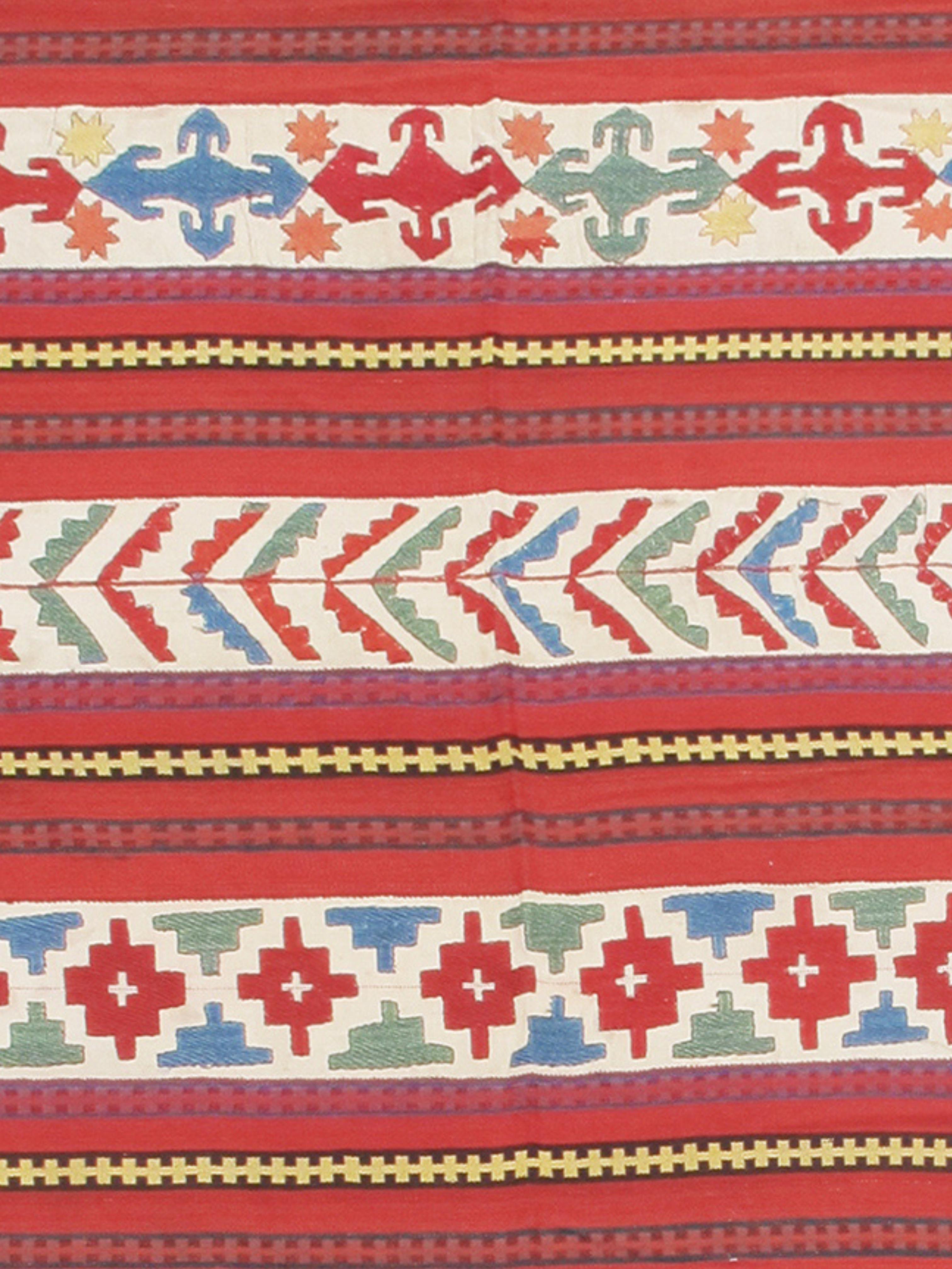 Tappeto Uzbeko a tessitura piatta, inizio XX secolo

Informazioni aggiuntive:
Dimensioni: 5'0
