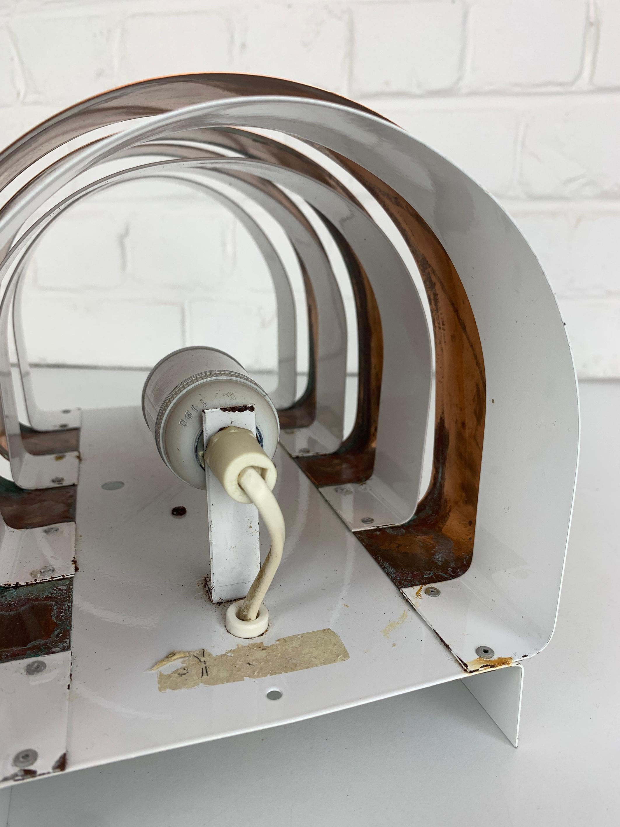 V-155 Sconce in rame di Hans-Agne Jakobsson per AB Markaryd, Svezia, anni '60 in vendita 6