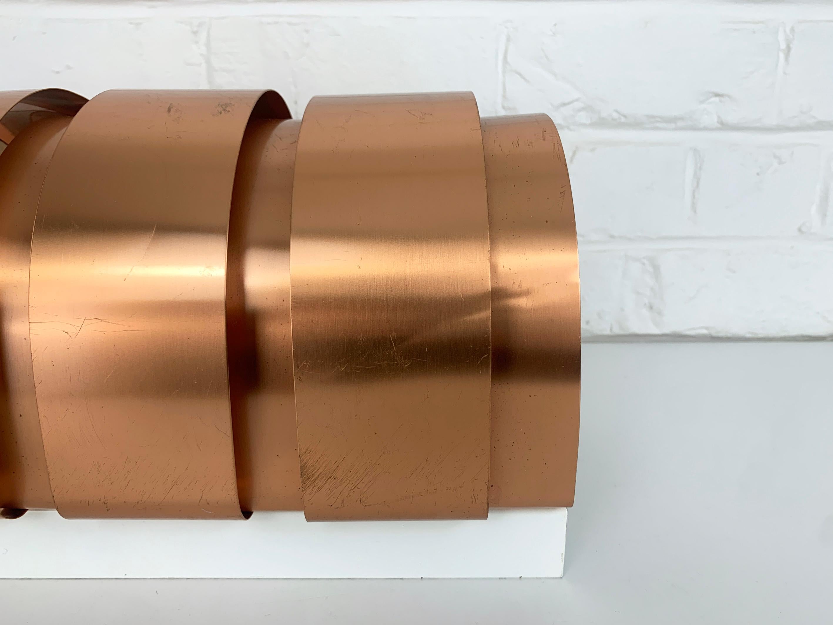 V-155 Sconce in rame di Hans-Agne Jakobsson per AB Markaryd, Svezia, anni '60 in vendita 1