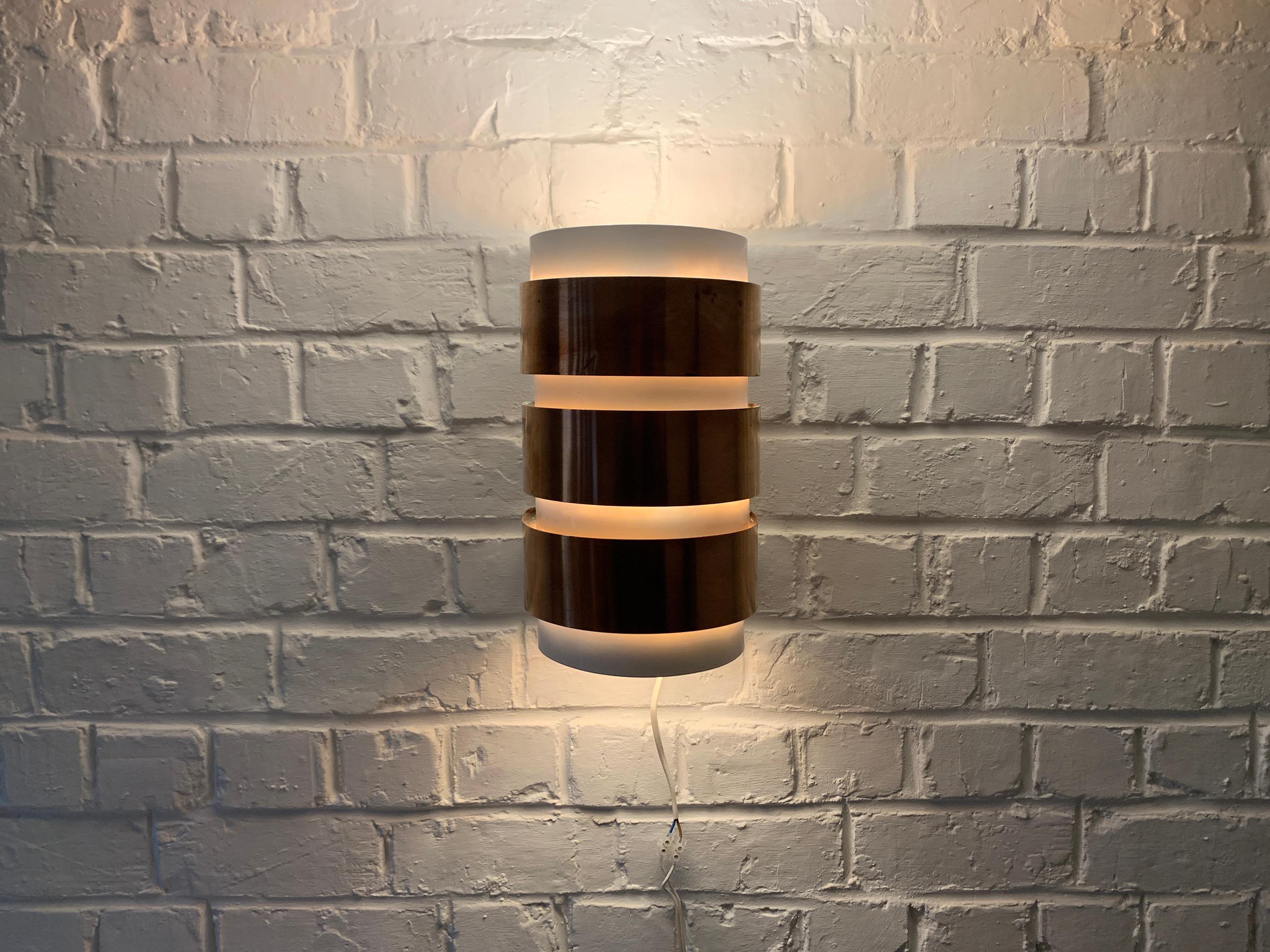 V-155 Sconce in rame di Hans-Agne Jakobsson per AB Markaryd, Svezia, anni '60 in vendita 1