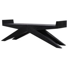 V-Bench in Iroko Wood by Arno Declercq