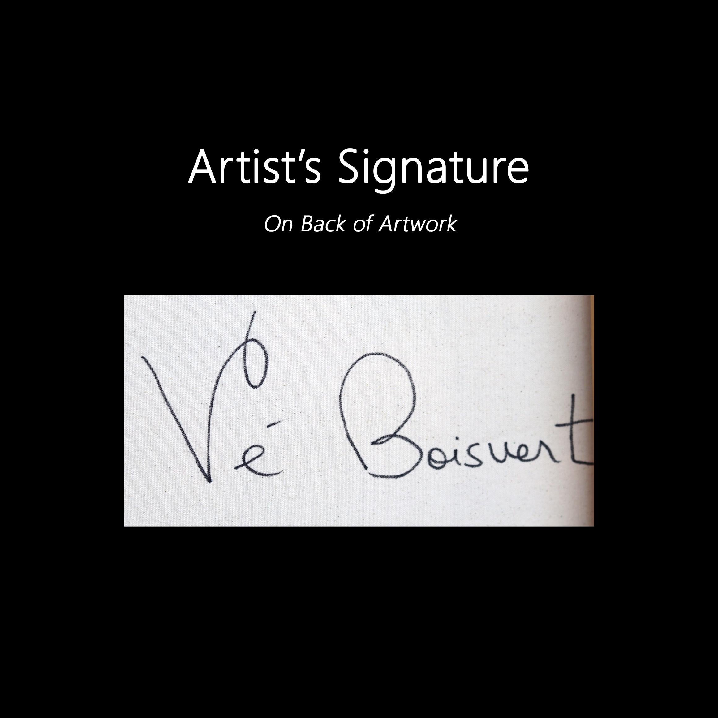 A Romantic Dance - Large Abstract Illuminous Textural Floral Acrylic Painting im Angebot 6