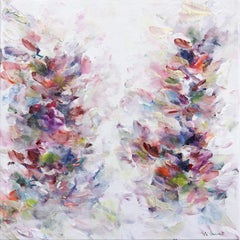Freedom - Colorful Abstract Floral Painting