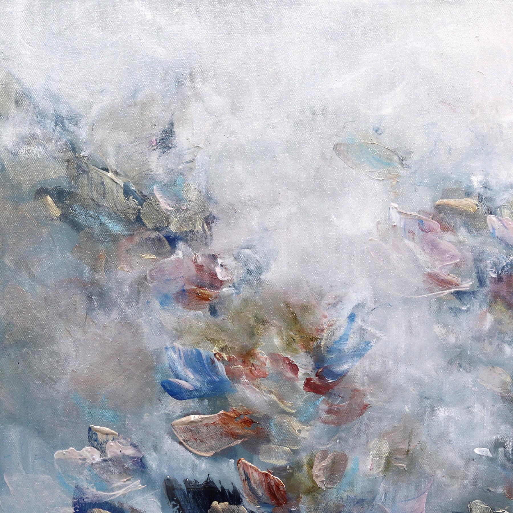 Drawing inspiration from an immersive and impressionistic interpretation of nature, Canadian artist Vé Boisvert paints textural original artworks that capture the fleeting effects of light and color expressed in the ephemeral qualities of her