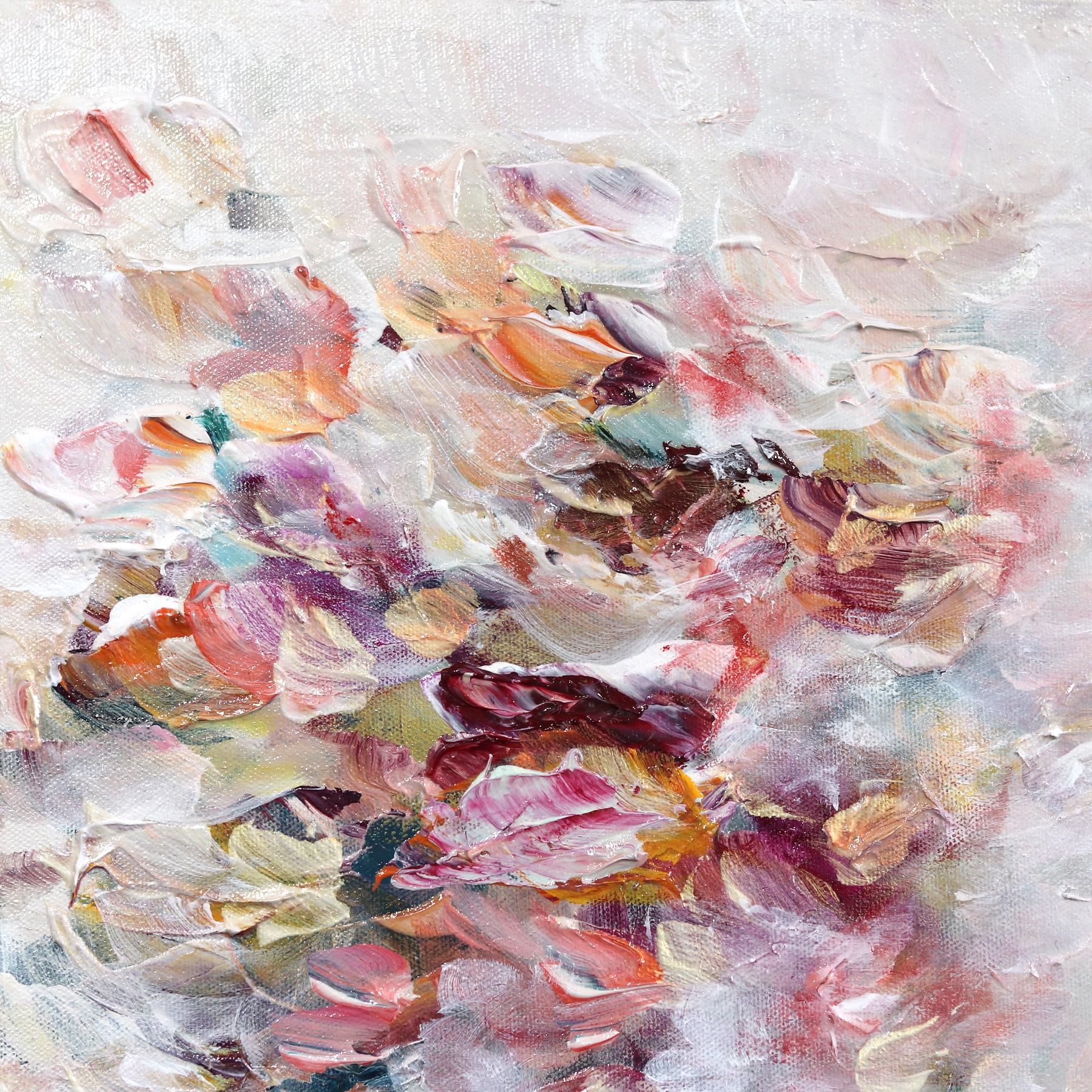 Drawing inspiration from an immersive and impressionistic interpretation of nature, Canadian artist Vé Boisvert paints textural original artworks that capture the fleeting effects of light and color expressed in the ephemeral qualities of her