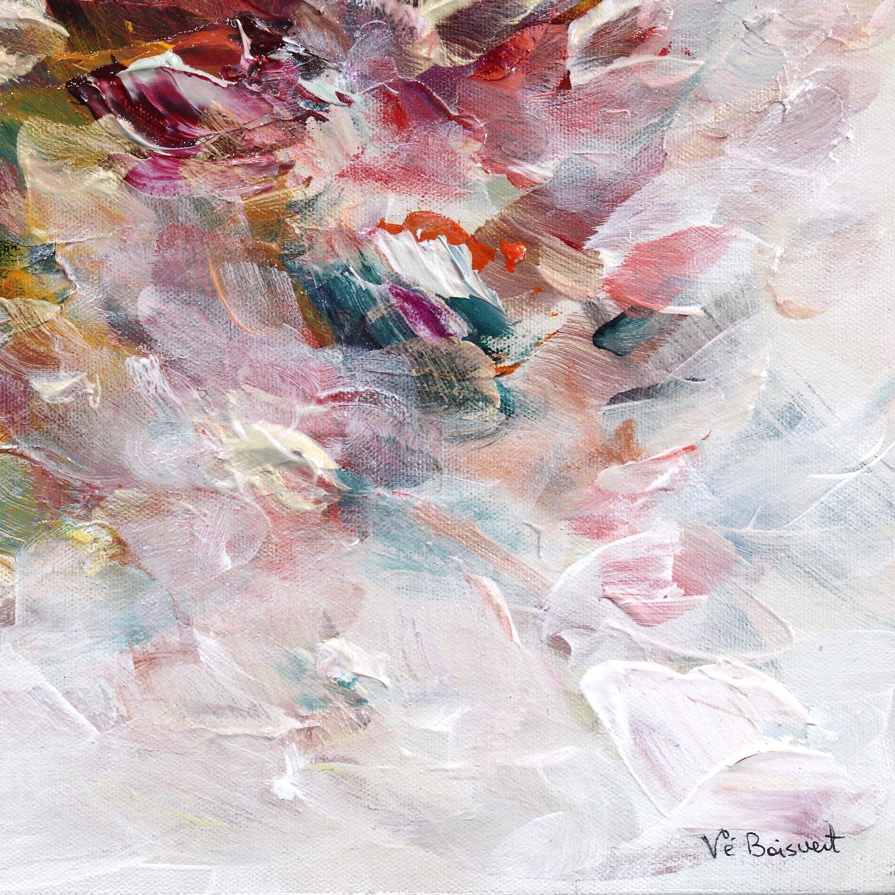 Goddess Portal - Original Pink Abstract Textural Painting For Sale 5