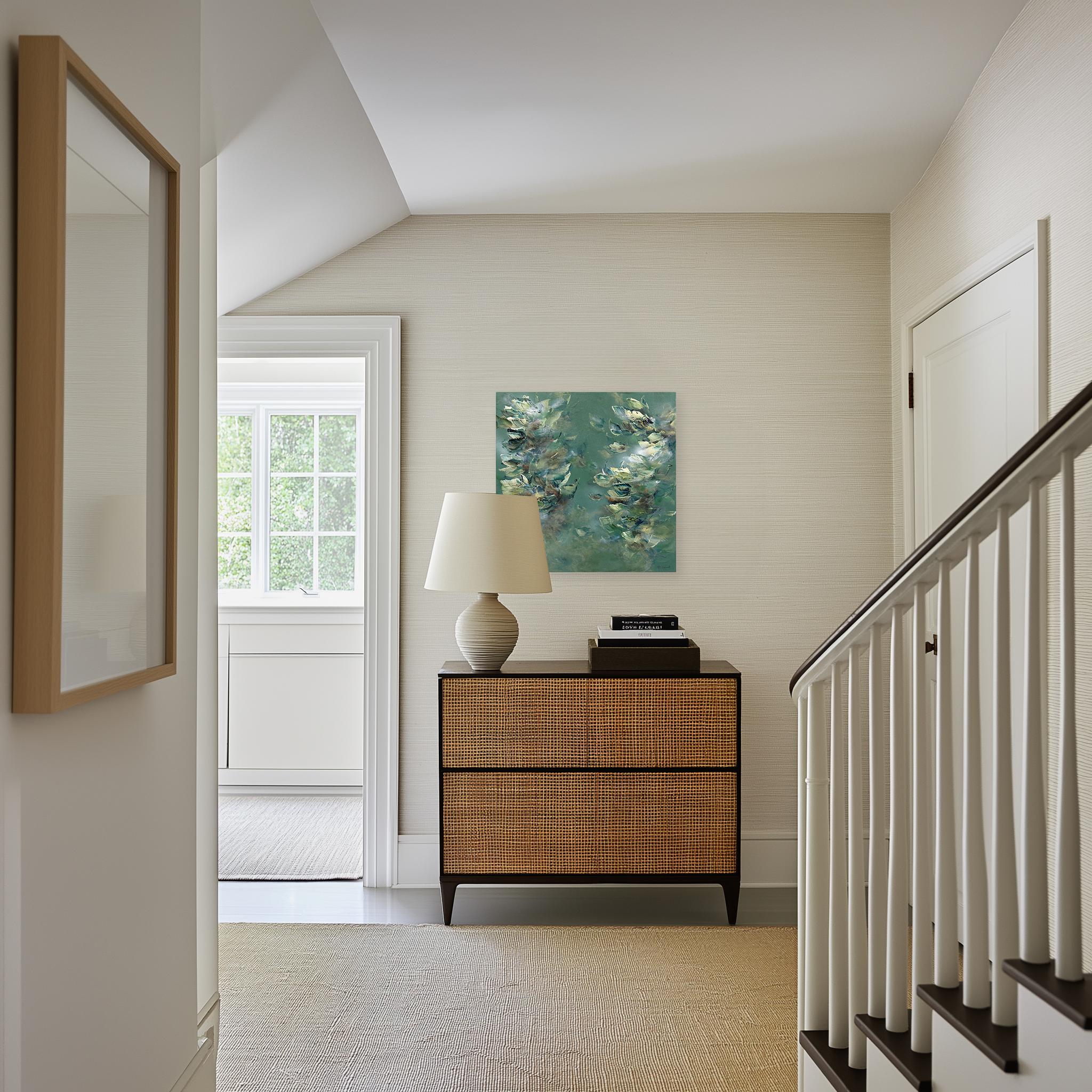 Die kanadische Künstlerin Vé Boisvert lässt sich von einer eindringlichen und impressionistischen Interpretation der Natur inspirieren und malt strukturierte Originalkunstwerke, die die flüchtigen Effekte von Licht und Farbe einfangen, die in den