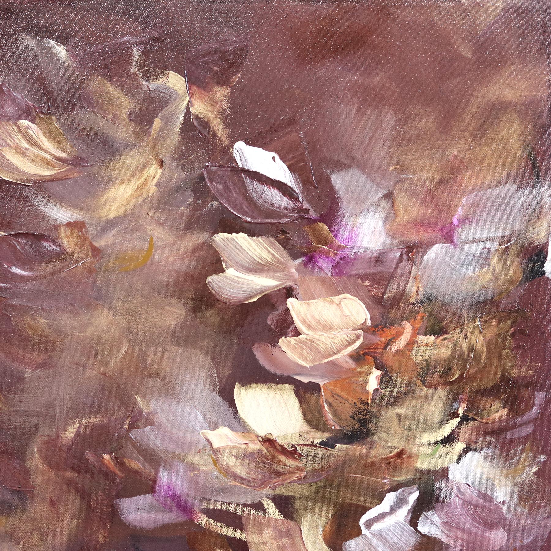 Die kanadische Künstlerin Vé Boisvert lässt sich von einer eindringlichen und impressionistischen Interpretation der Natur inspirieren und malt strukturierte Originalkunstwerke, die die flüchtigen Effekte von Licht und Farbe einfangen, die in den