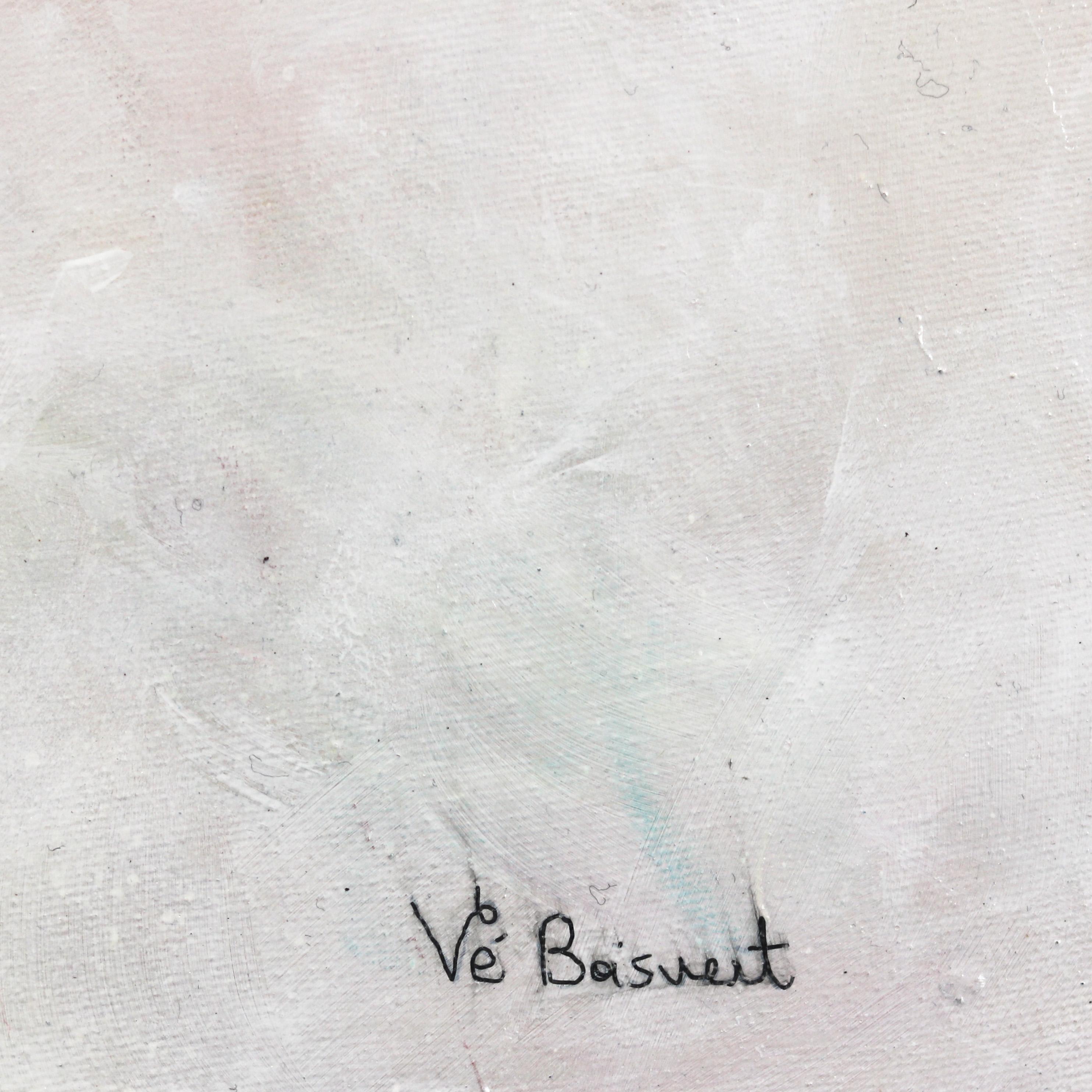 Libre et Lumineuse - Soft Abstract Dreamy Floral Landscape Painting For Sale 6