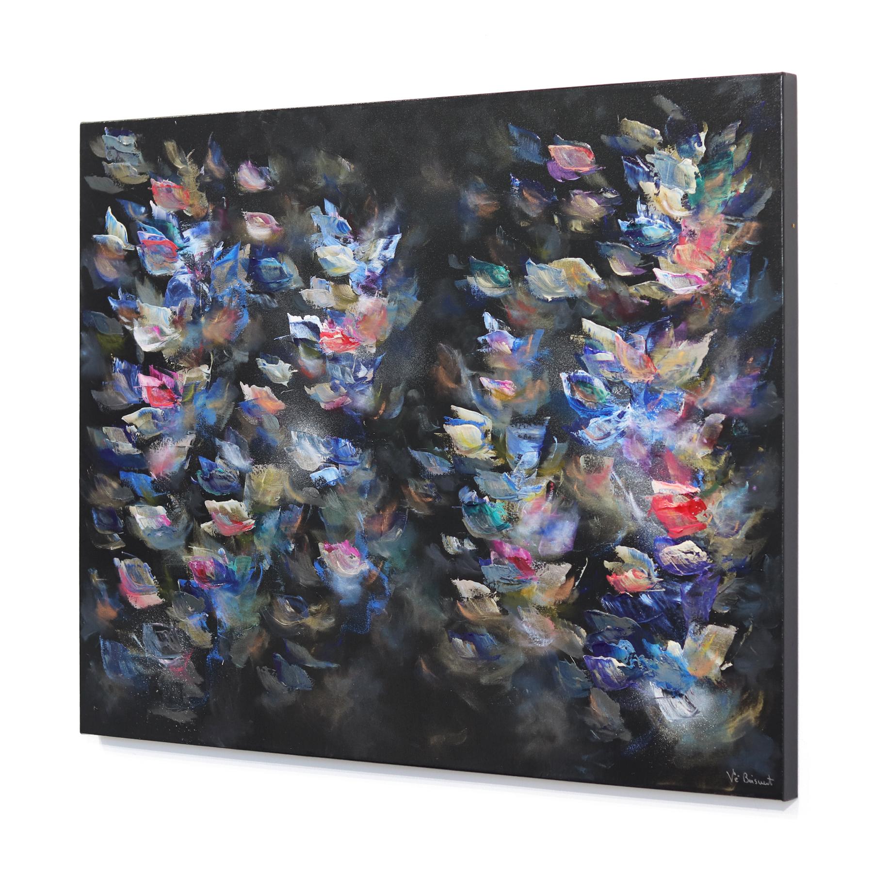 Die kanadische Künstlerin Vé Boisvert lässt sich von einer eindringlichen und impressionistischen Interpretation der Natur inspirieren und malt strukturierte Originalkunstwerke, die die flüchtigen Effekte von Licht und Farbe einfangen, die in den