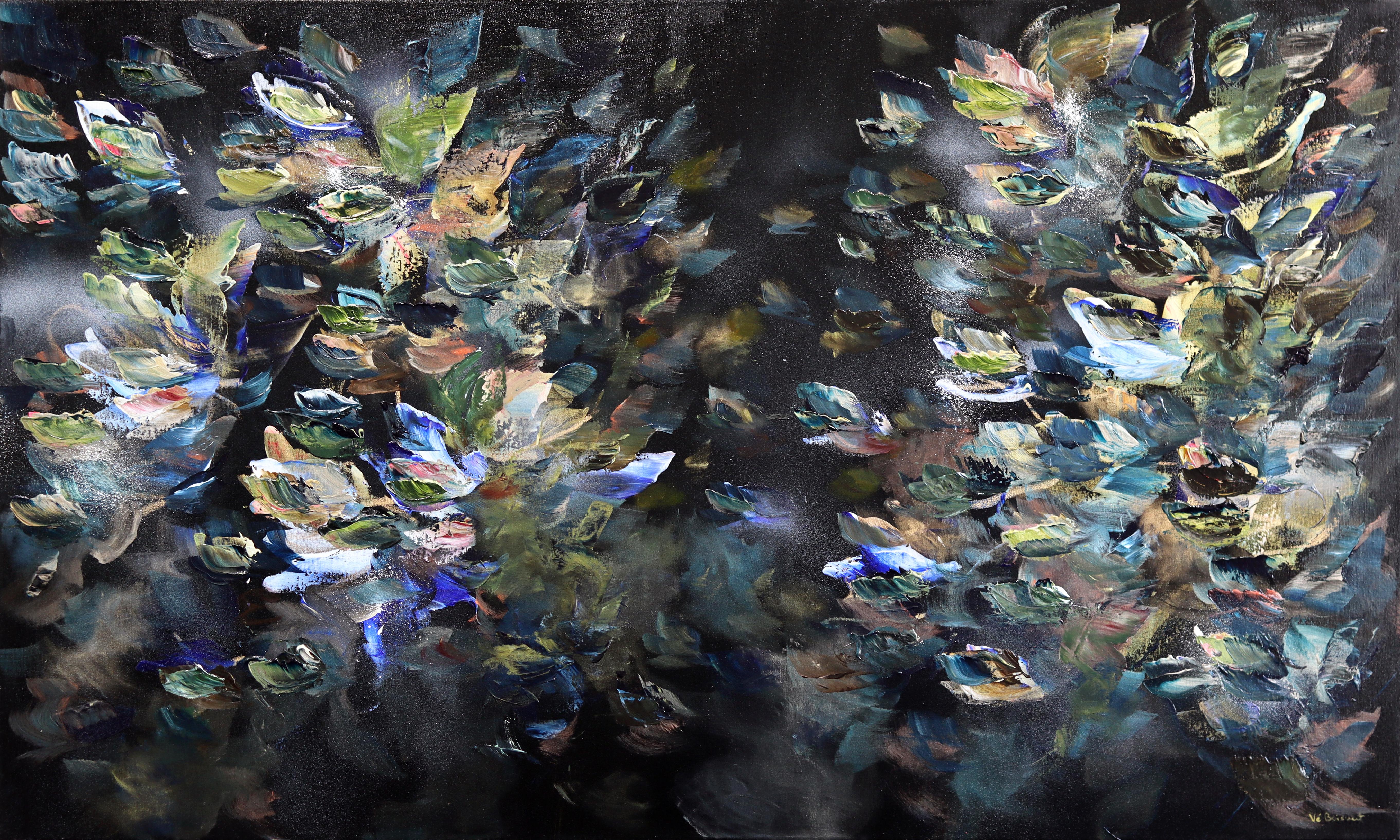 Power of Dreaming - Large Moody Abstract Textural Acrylic Painting on Canvas