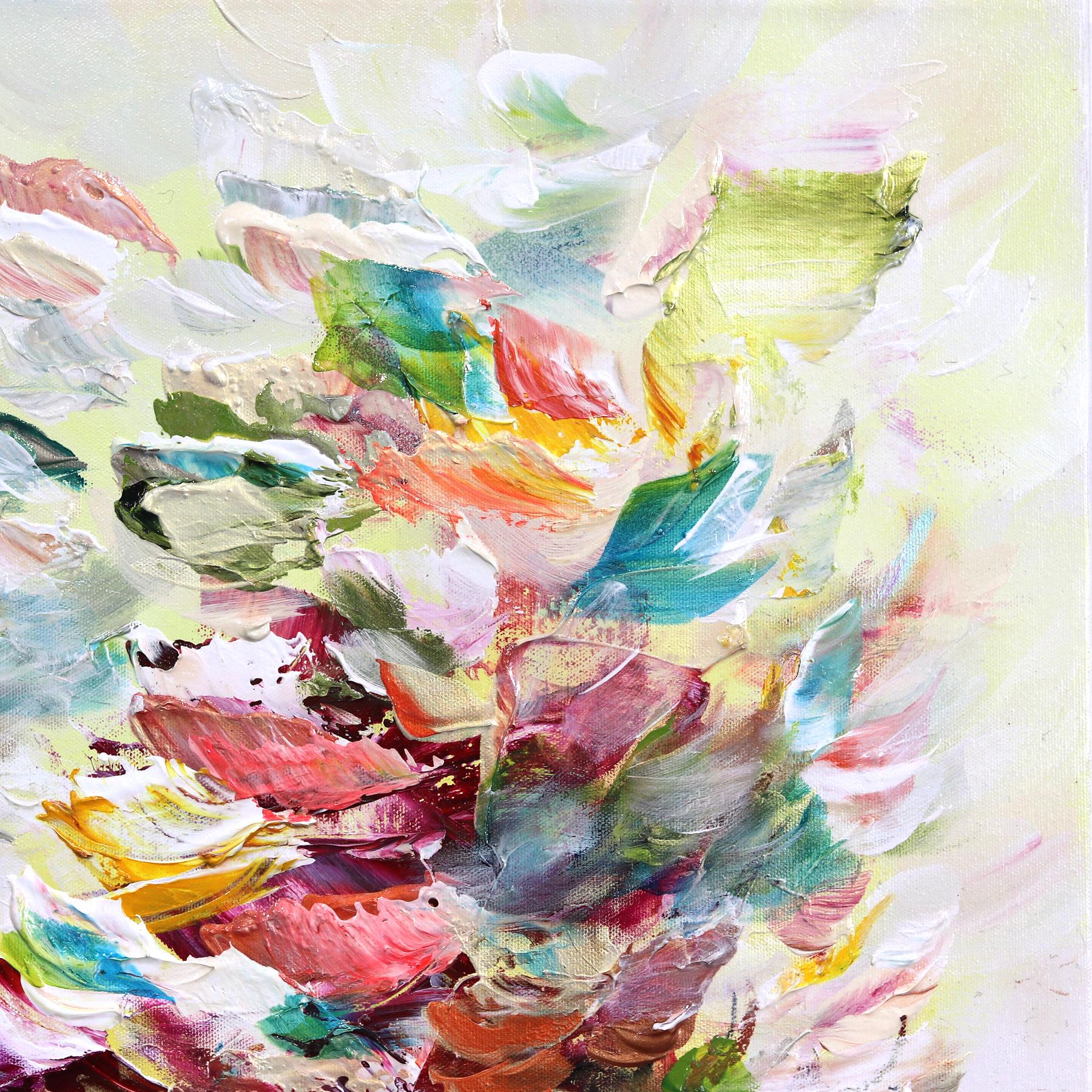 Die kanadische Künstlerin Vé Boisvert lässt sich von einer eindringlichen und impressionistischen Interpretation der Natur inspirieren und malt strukturierte Originalkunstwerke, die die flüchtigen Effekte von Licht und Farbe einfangen, die in den