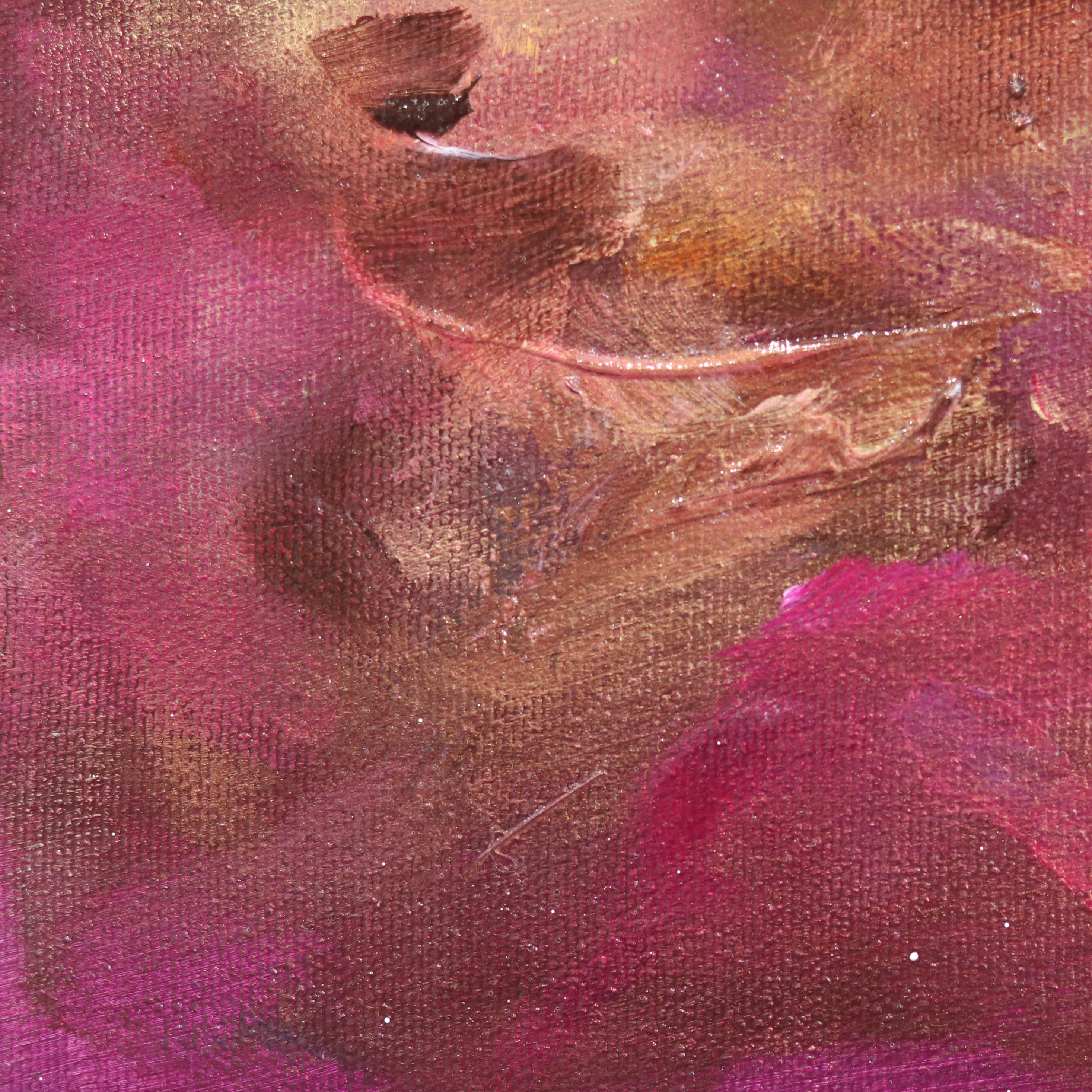 Die kanadische Künstlerin Vé Boisvert lässt sich von einer eindringlichen und impressionistischen Interpretation der Natur inspirieren und malt strukturierte Originalkunstwerke, die die flüchtigen Effekte von Licht und Farbe einfangen, die in den