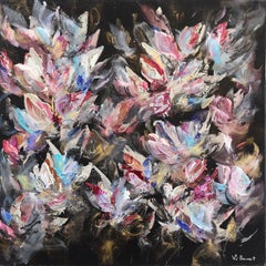 Strong and Beautiful - Soft Abstract Floral Painting