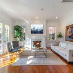 Il mare chiama la mia anima - Pittura astratta originale con texture blu luminoso