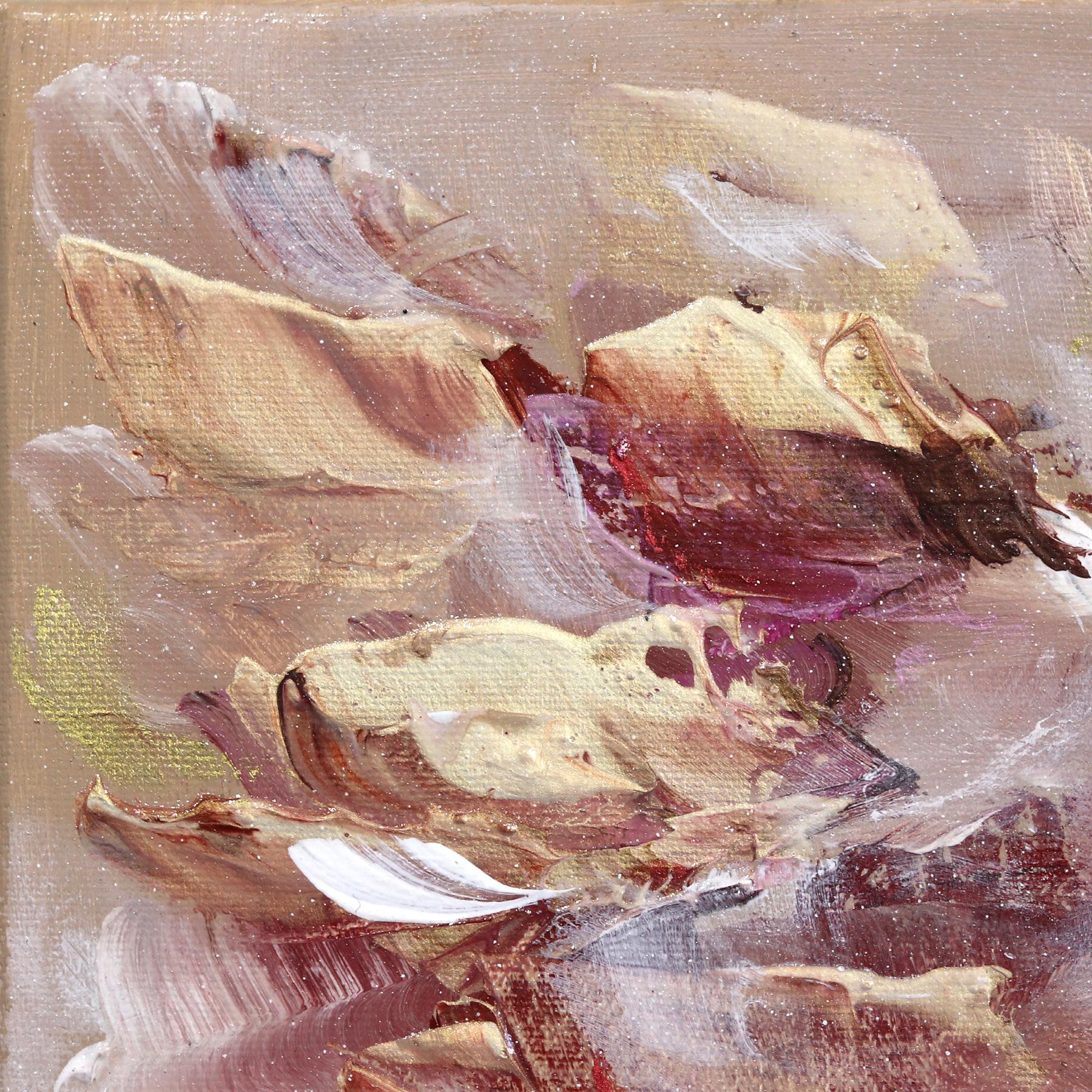Drawing inspiration from an immersive and impressionistic interpretation of nature, Canadian artist Vé Boisvert paints textural original artworks that capture the fleeting effects of light and color expressed in the ephemeral qualities of her