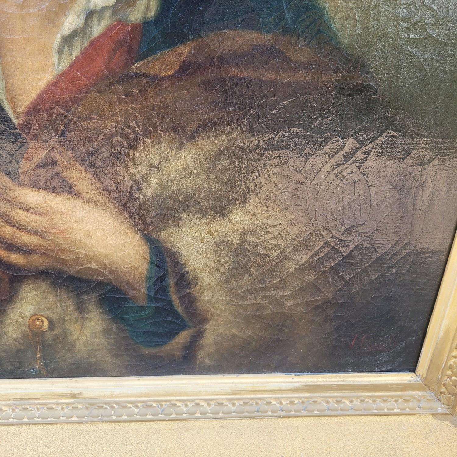 V. Caprile, Porträt eines neapolitanischen Paares, spätes 19. Jahrhundert im Angebot 3