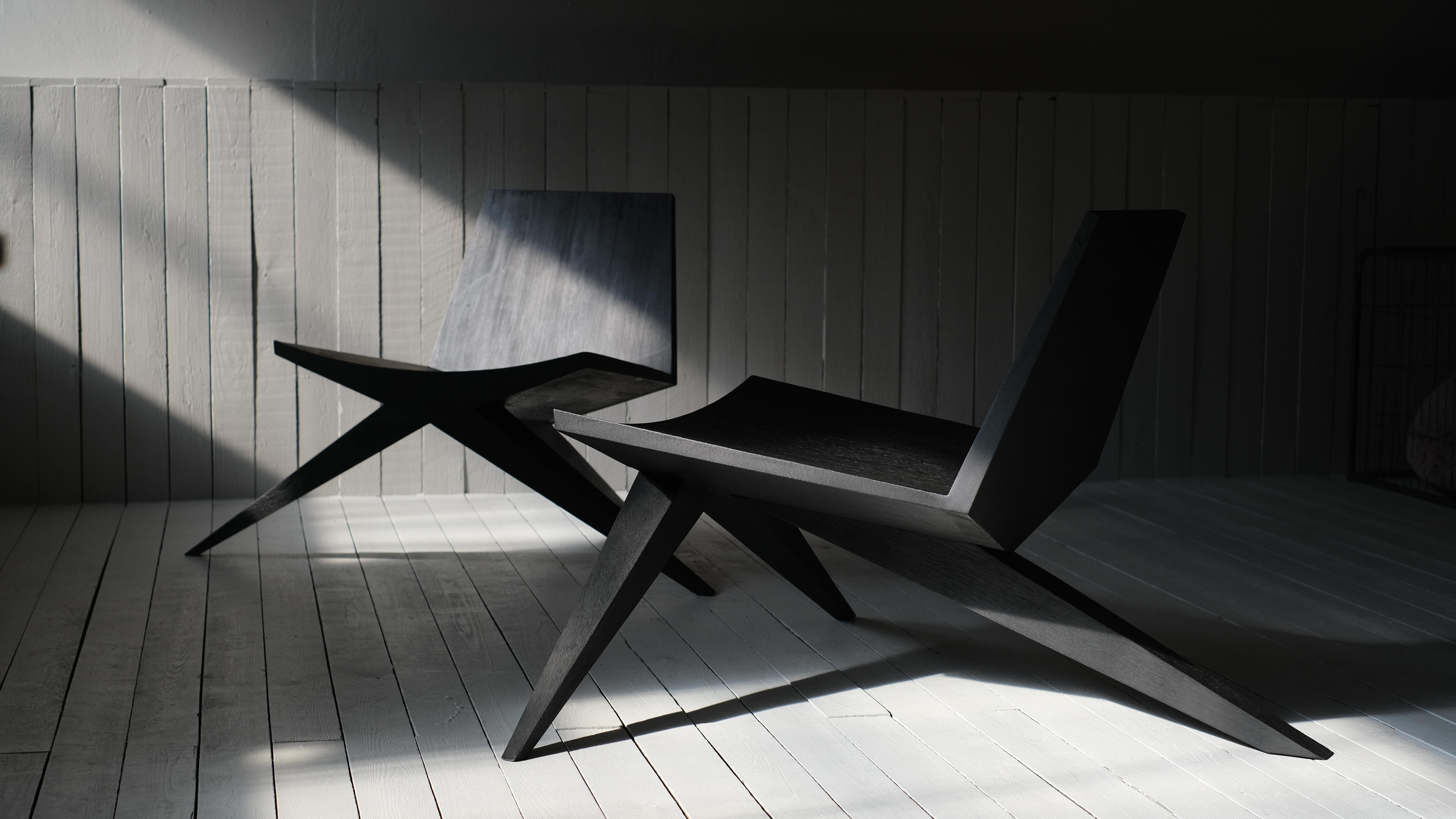 Modern V-Easy Chair Men by Arno Declercq For Sale
