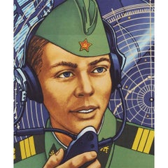 1983 Original Soviet Poster – “Sentinels of the Skies of Our Motherland”