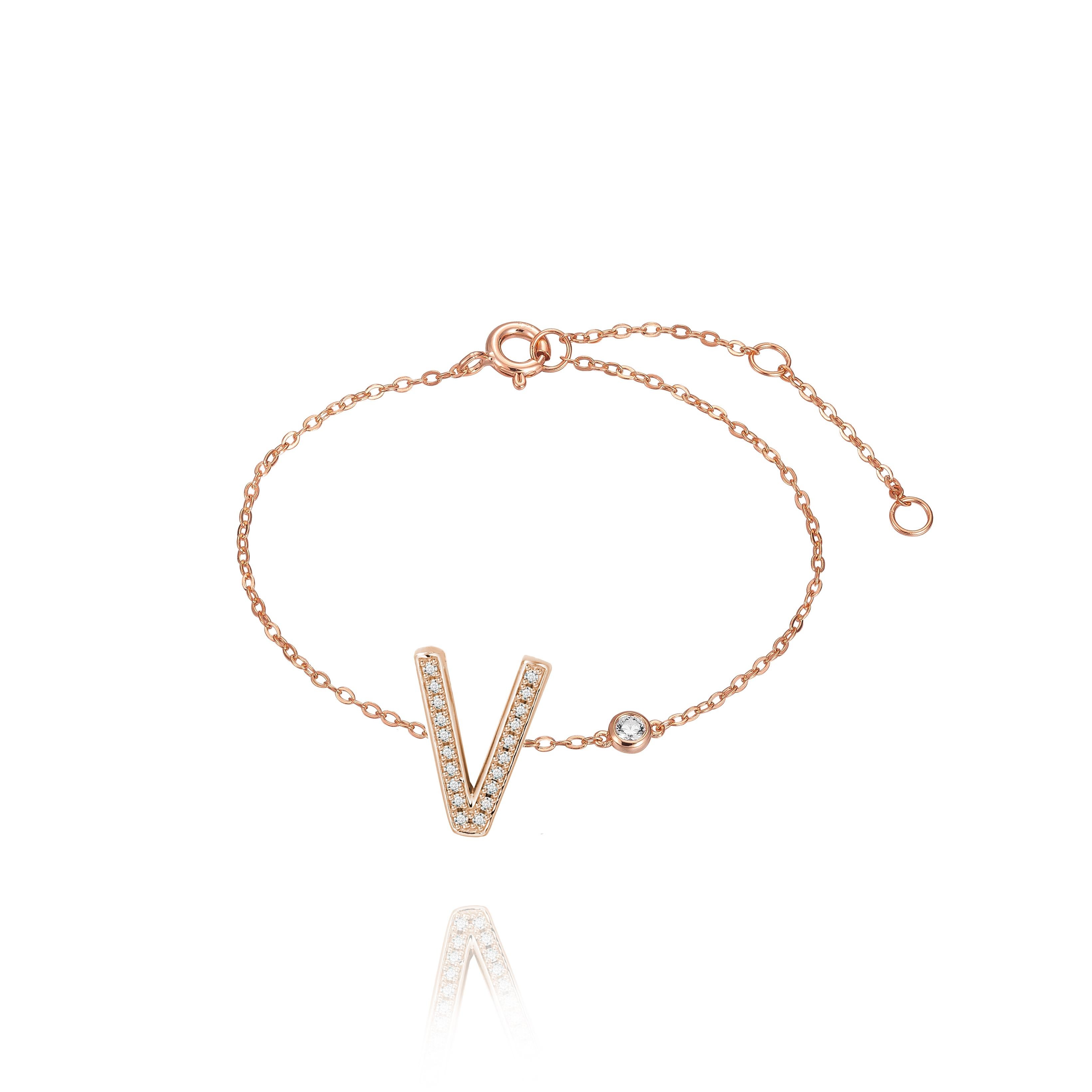 Nothing says YOU more than YOU. You are unique. You are bold.  You're not afraid to share who you are.  This initial bezel chain anklet is elegantly slimline while sharing a little bit about yourself with others. .925 sterling silver base also