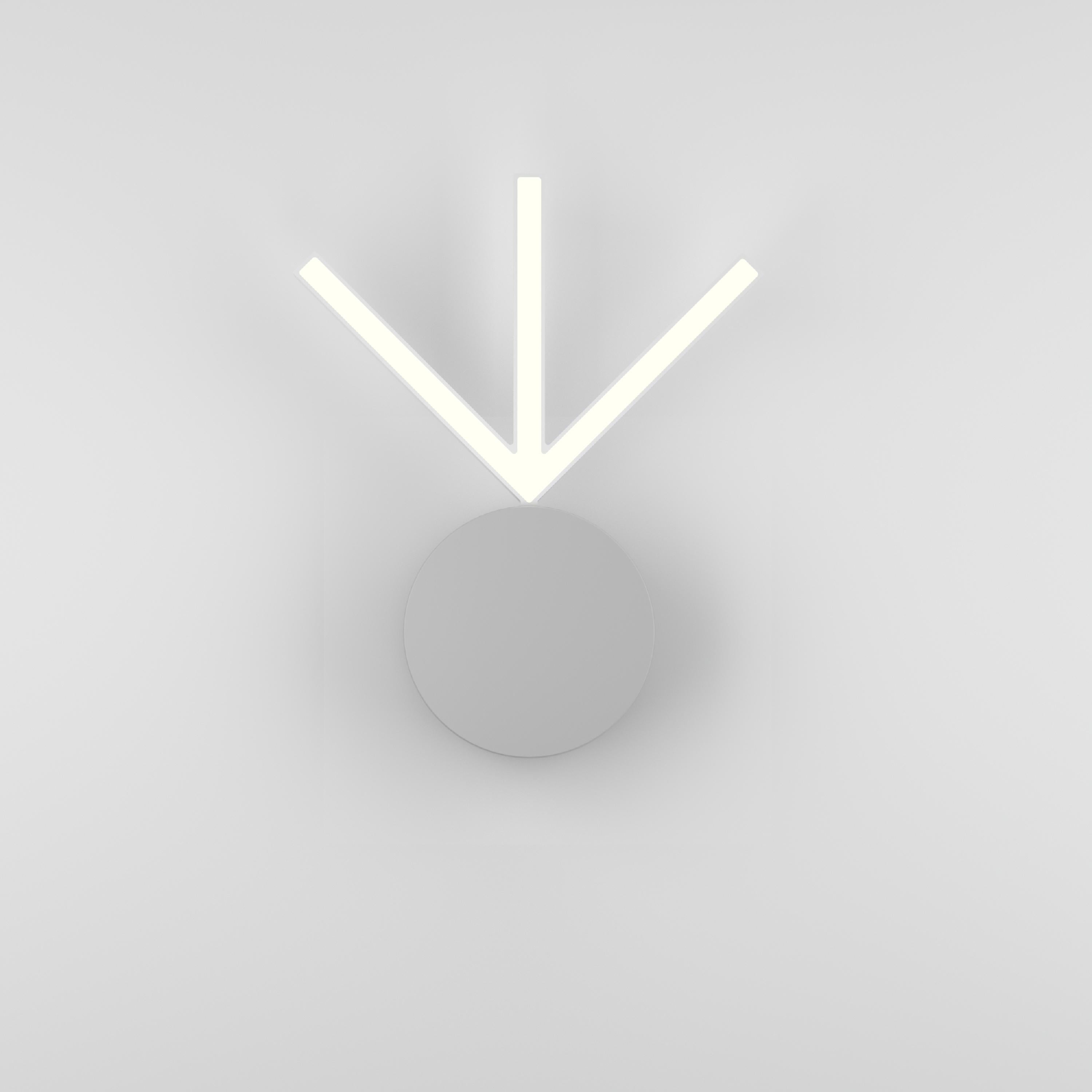V Lights Nickel Wandleuchte I von Atelier Areti im Angebot 4