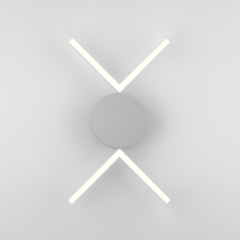 V Lights Nickel Wall Lamp II by Atelier Areti