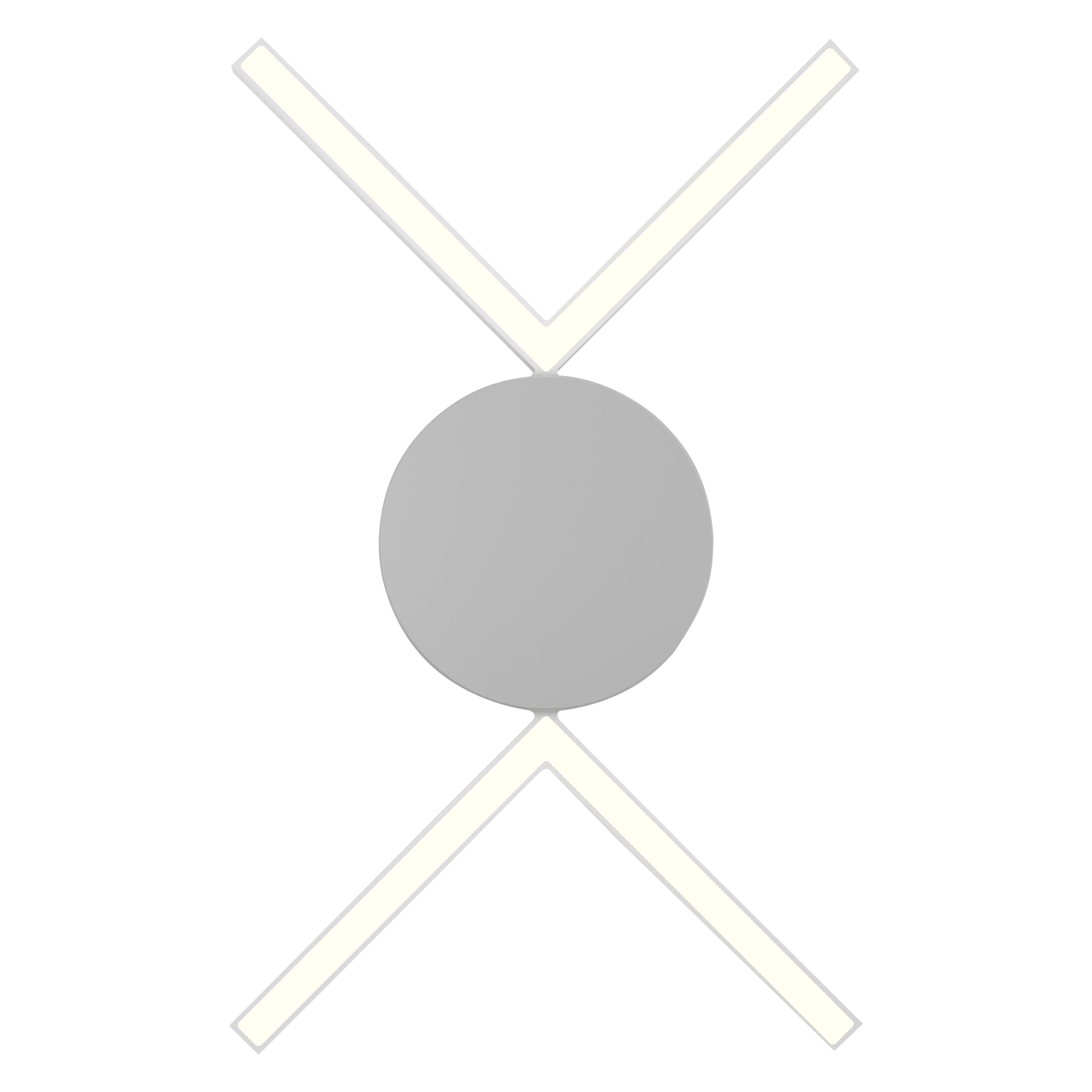V.I.I. lampada da parete in nichel II di Atelier A.