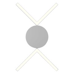 V.I.I. lampada da parete in nichel II di Atelier A.