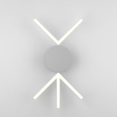 V Lights Nickel Wall Lamp III by Atelier Areti