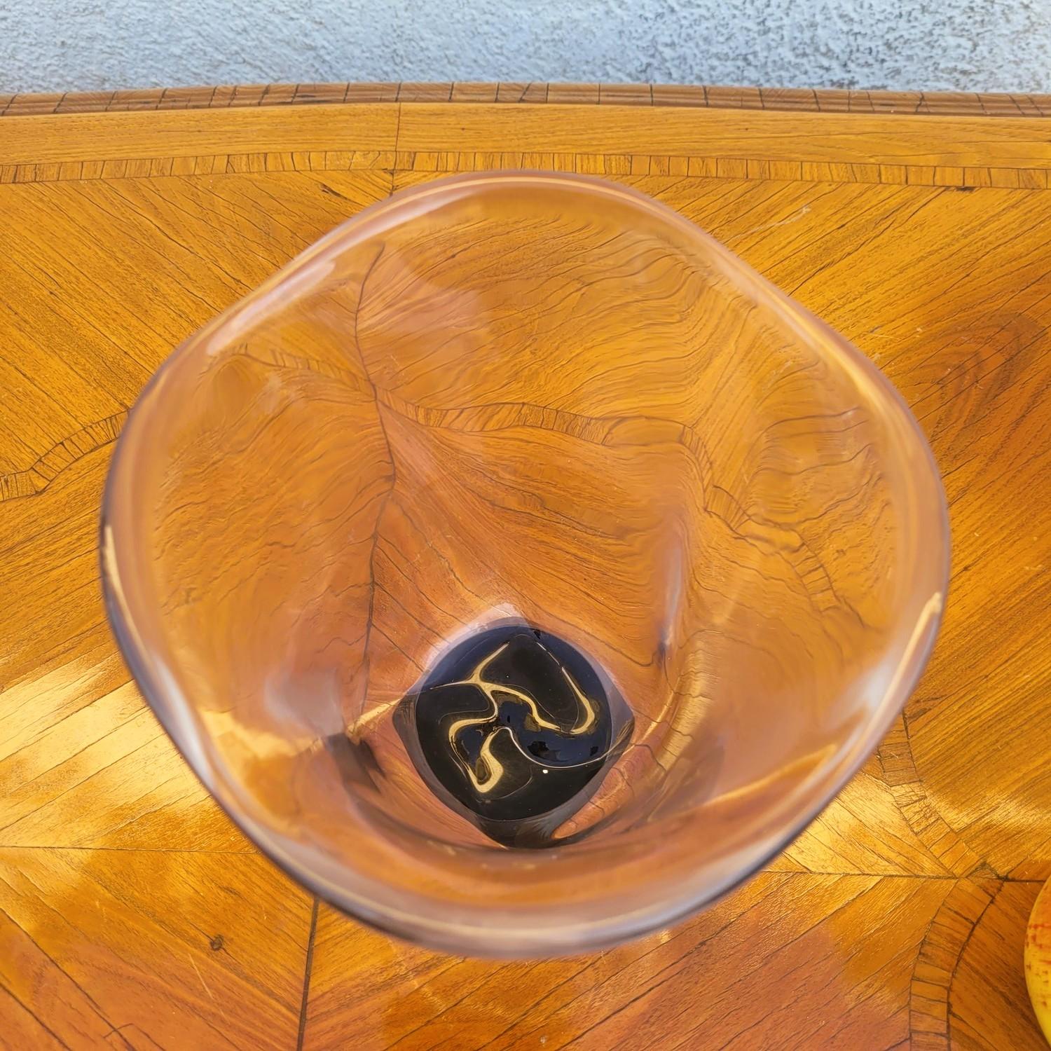 V Lindstrand - Orrefors, Mermaid Vase, 20th Century In Good Condition For Sale In MARSEILLE, FR