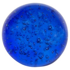 V. Nasson & Co. Bucalante Murano Glass Paperweight, Signed