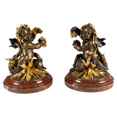 V. Paillard, Pair of Tritons, France, circa 1870