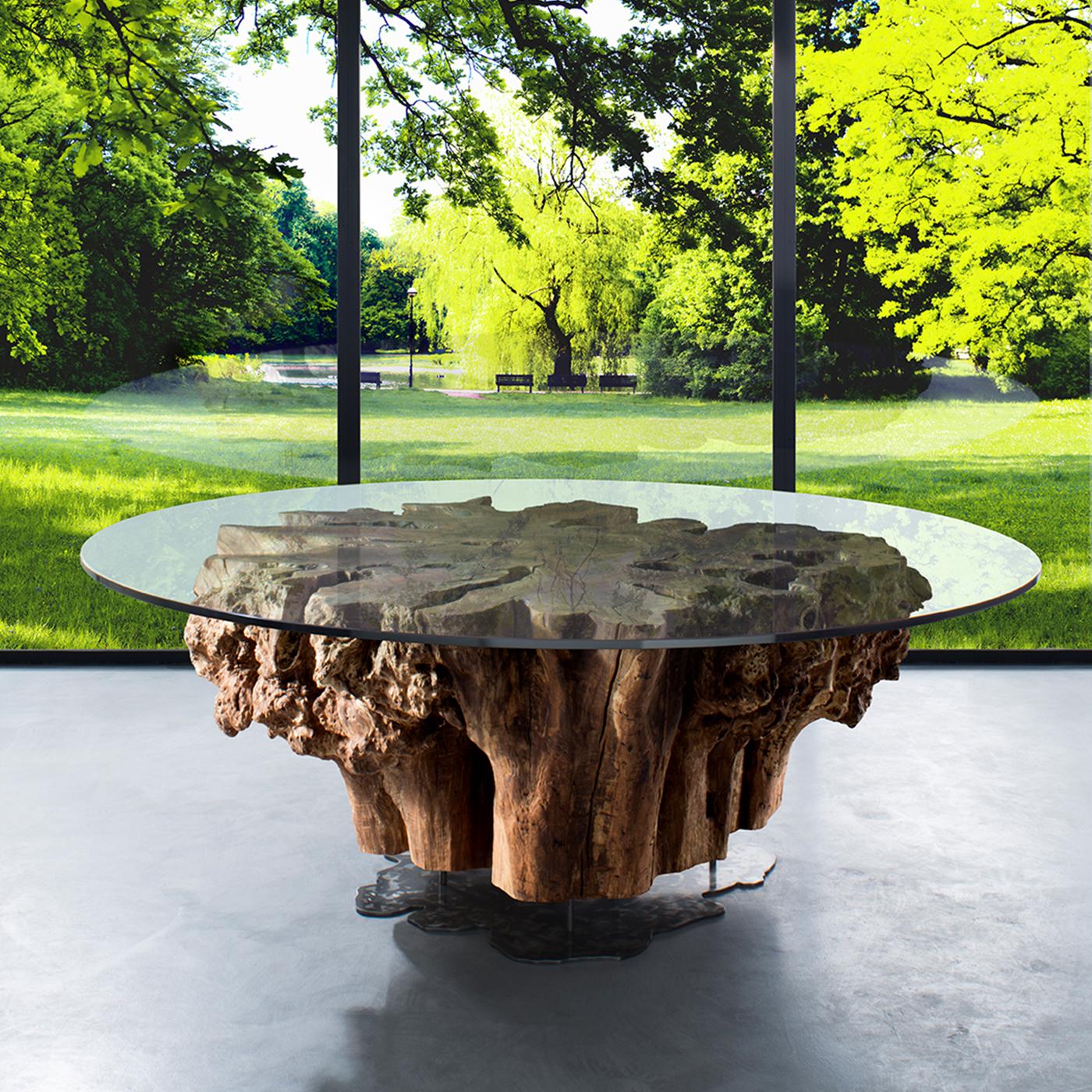 Italian V-Root Dining Table