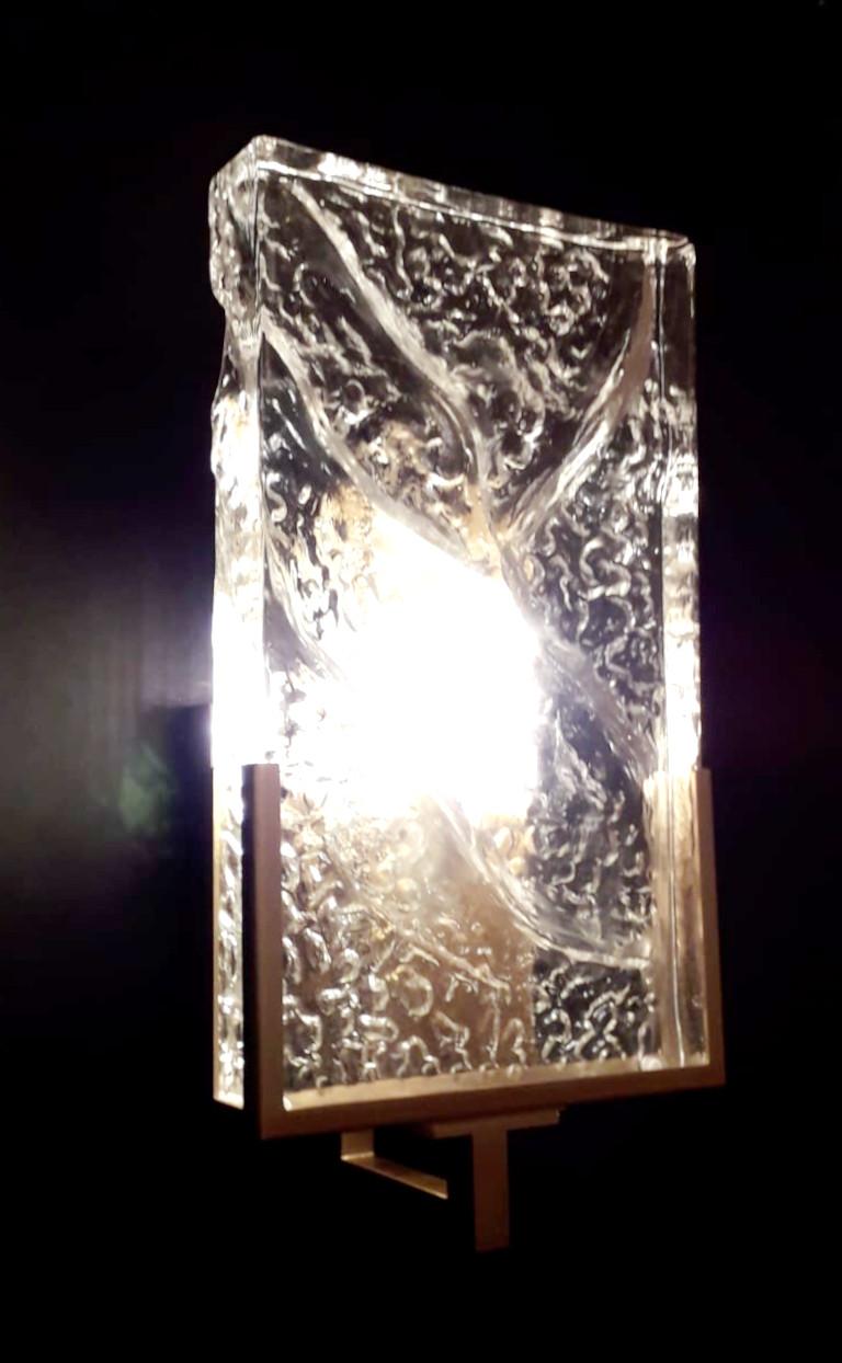 Contemporary V Sconce by Fabio Ltd For Sale