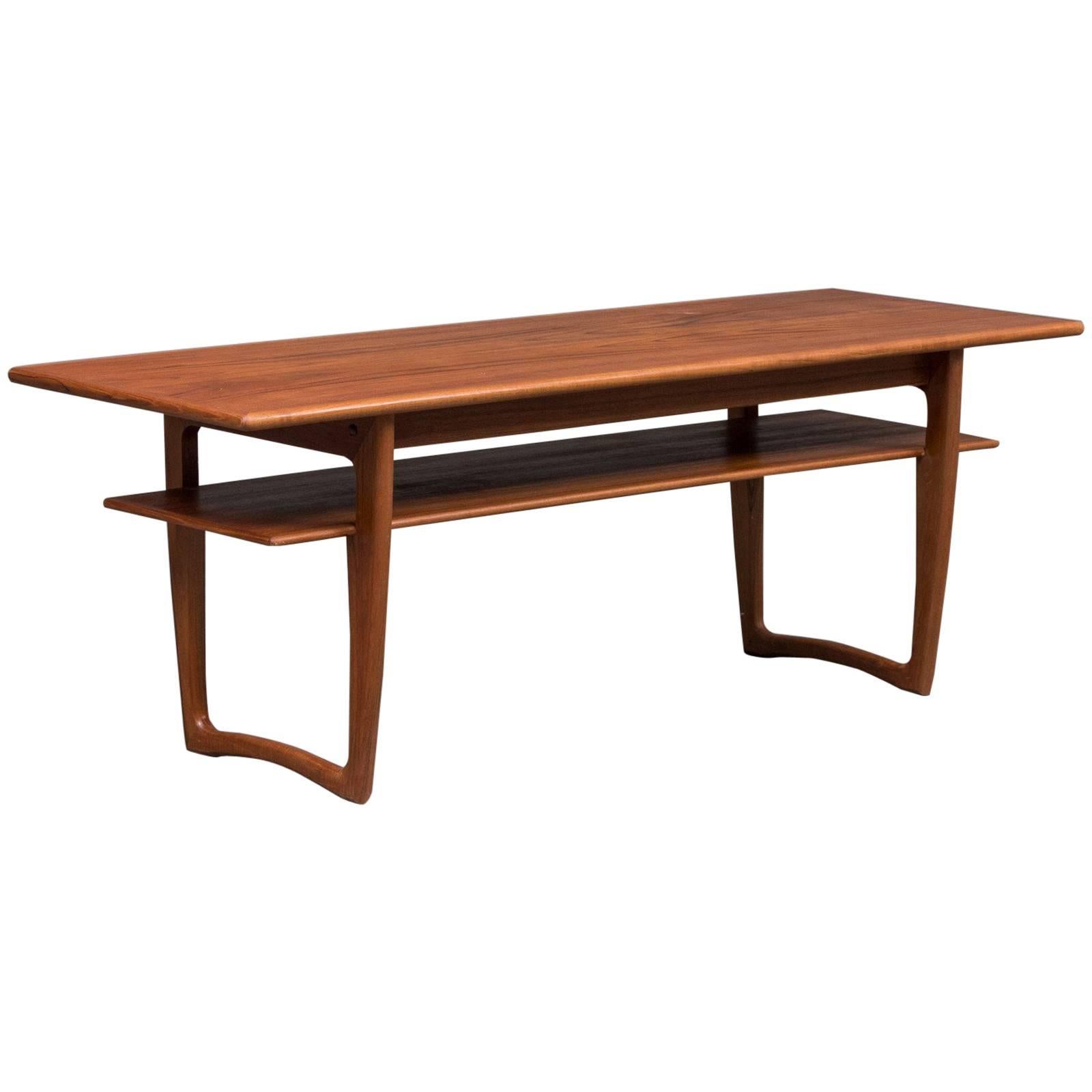V-Shaped Legs Coffee Table For Sale