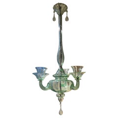 Antique V Zecchin Murano pendant circa 1920