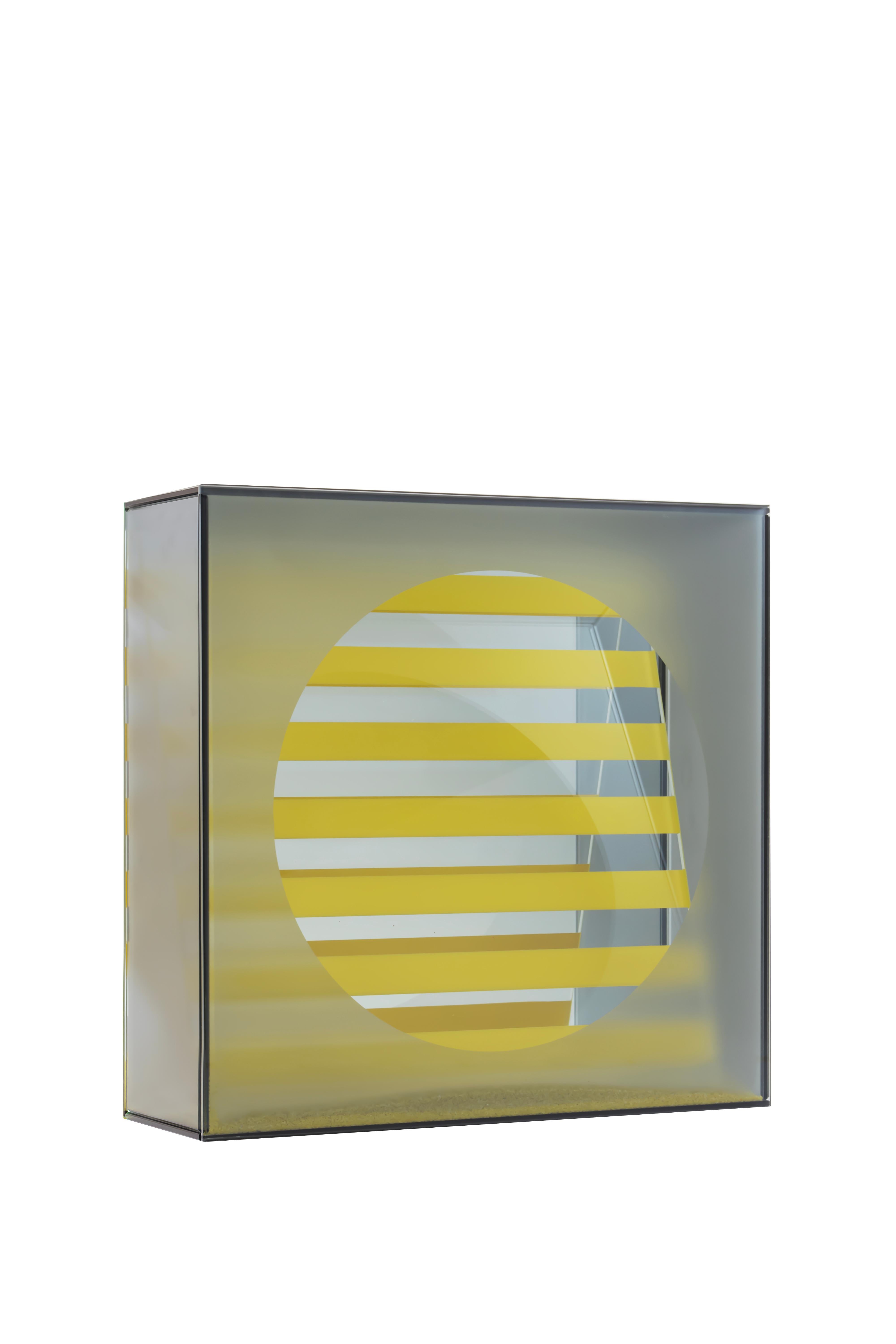 Italian V1 Mirror Display Cabinets For Sale