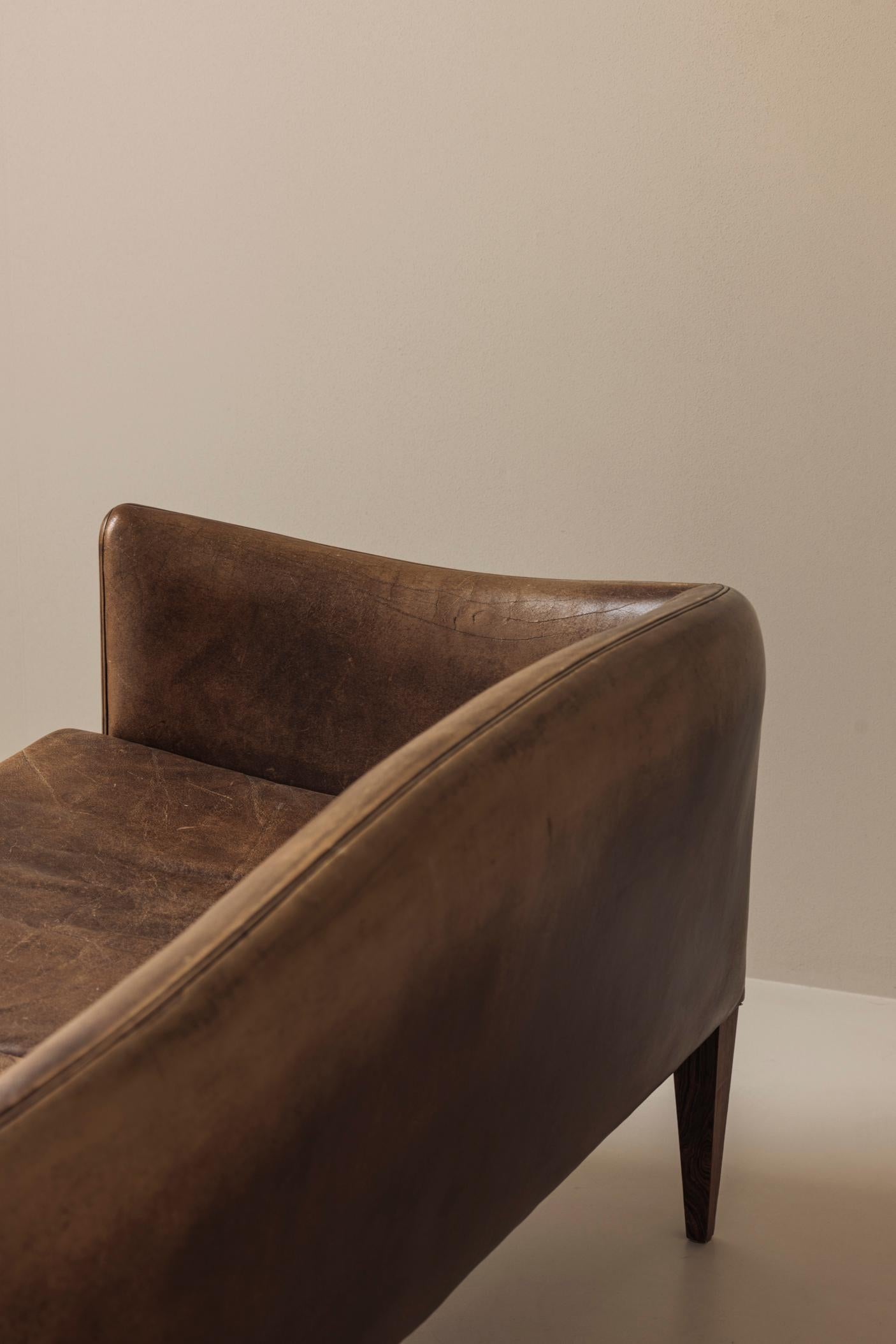 Canapé V12 par Illum Wikkelsø pour Holger Christiansen, Danemark, années 1960 en vente 7