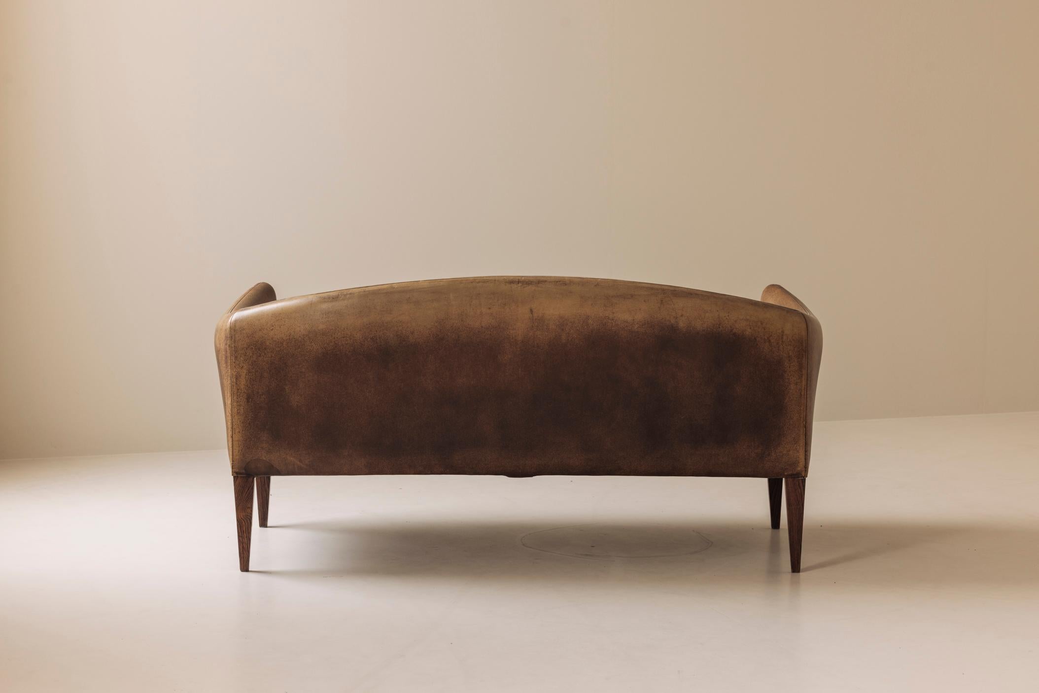 Canapé V12 par Illum Wikkelsø pour Holger Christiansen, Danemark, années 1960 en vente 12