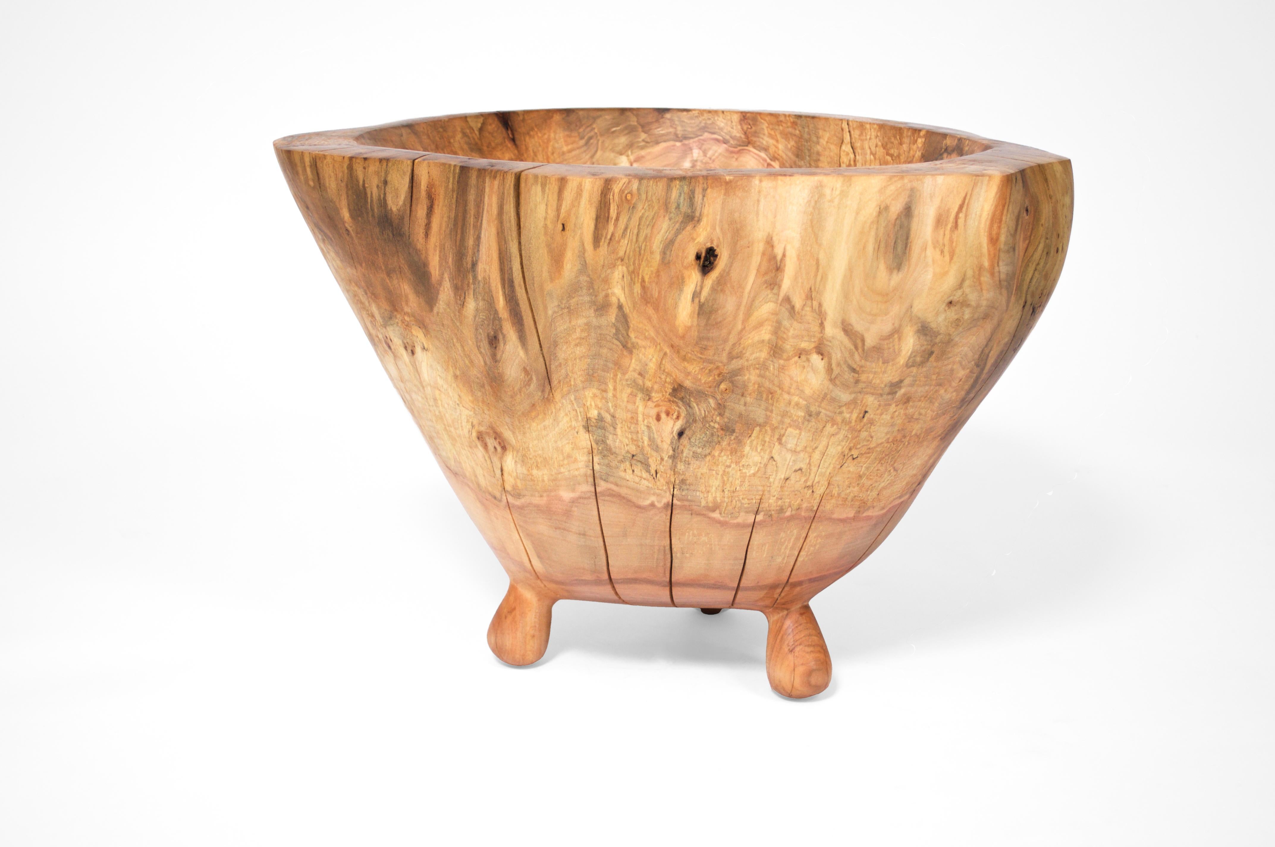 Postmoderno V1315 Vaso in Oak Wood naturale di Jörg Pietschmann in vendita