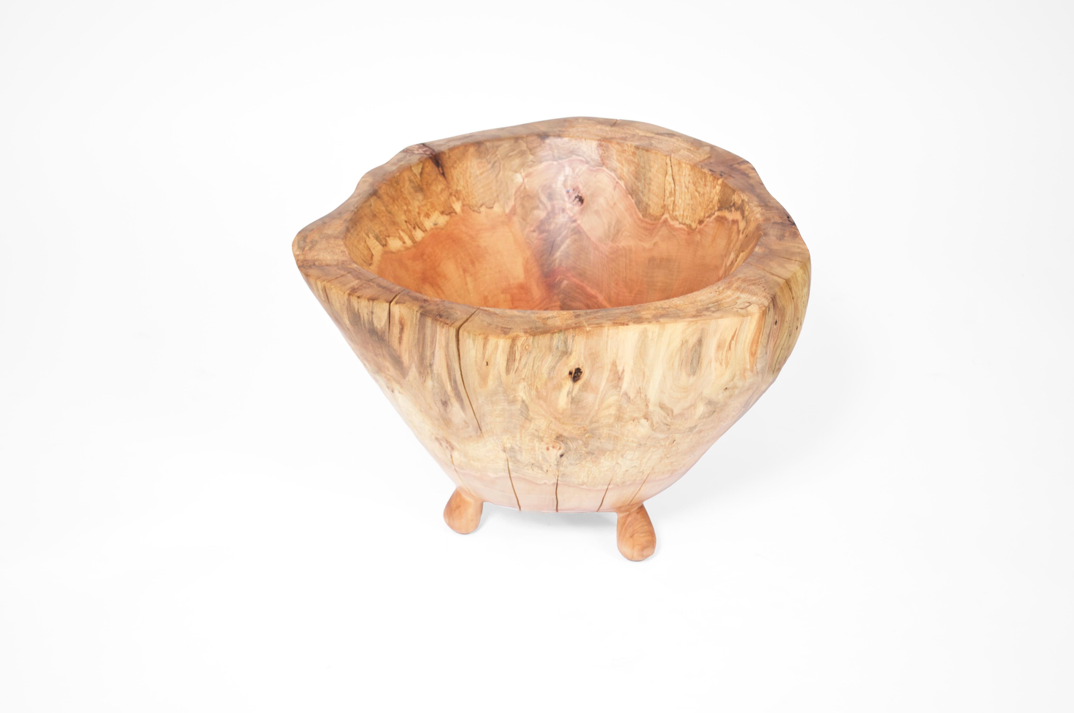 Tedesco V1315 Vaso in Oak Wood naturale di Jörg Pietschmann in vendita